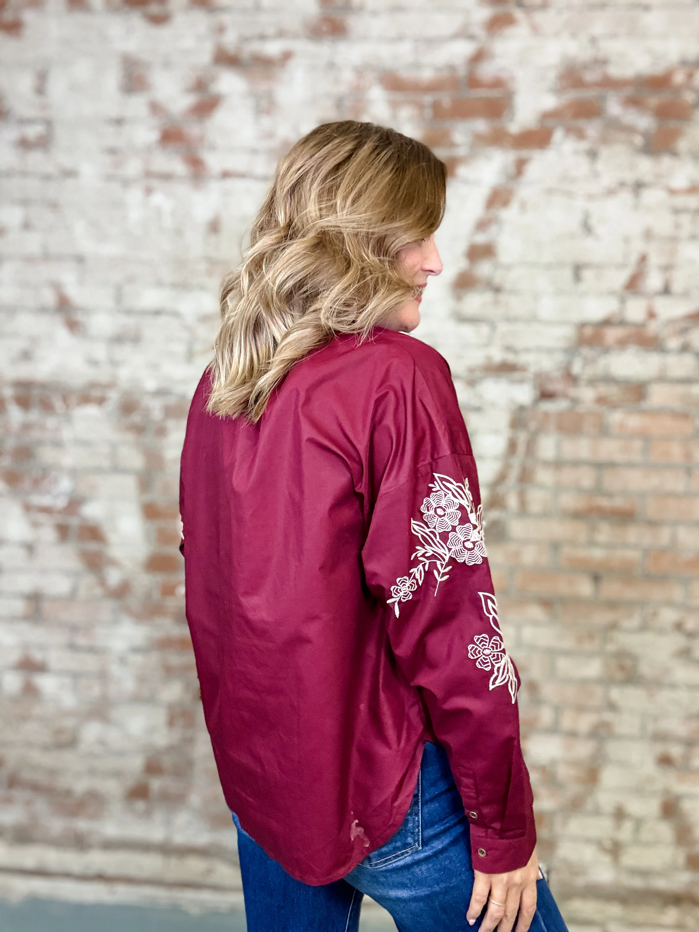 Able Embroidered Top-FINAL SALE - Image 7