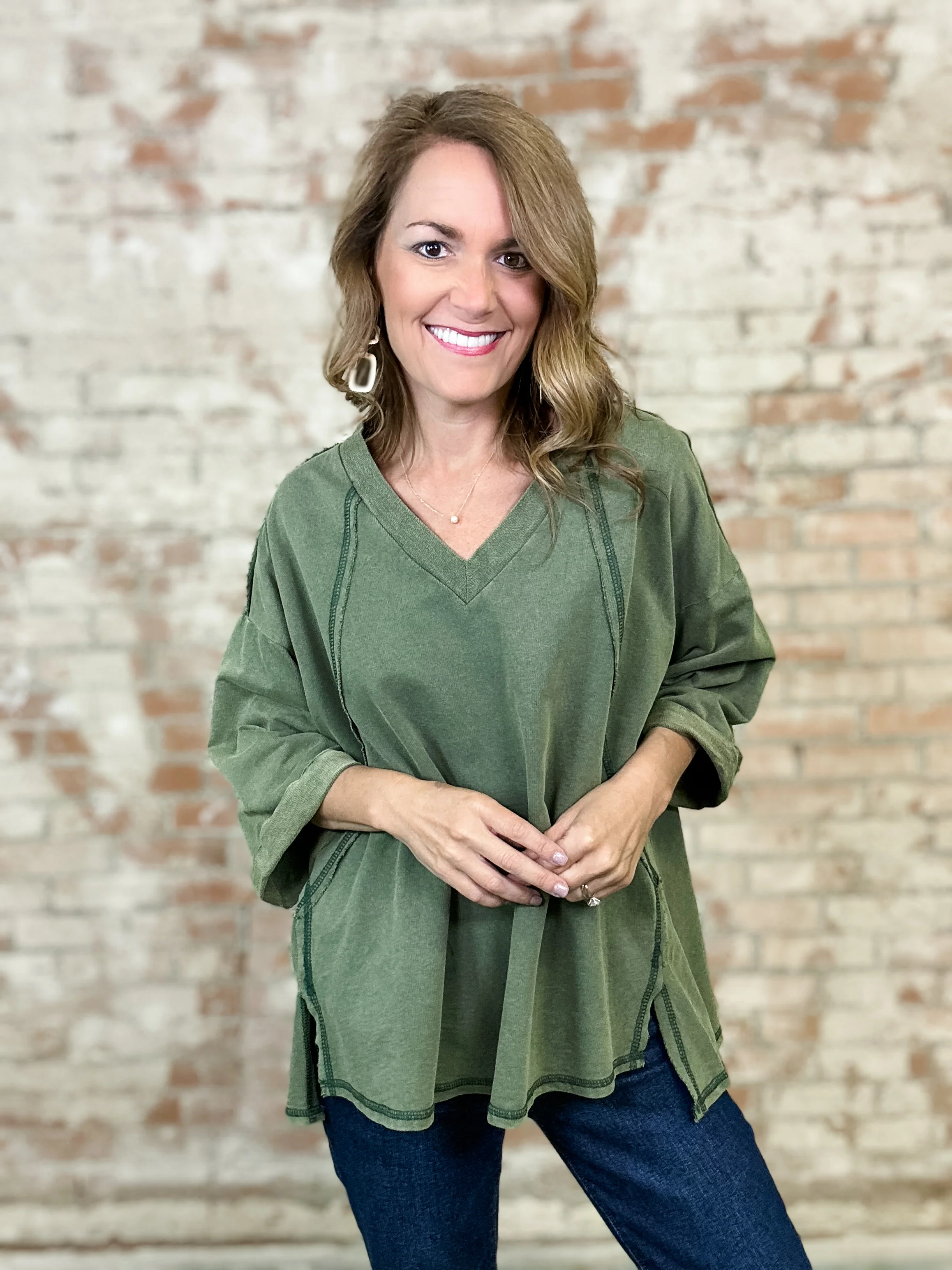 Aerielle Mineral Washed Top - Image 3