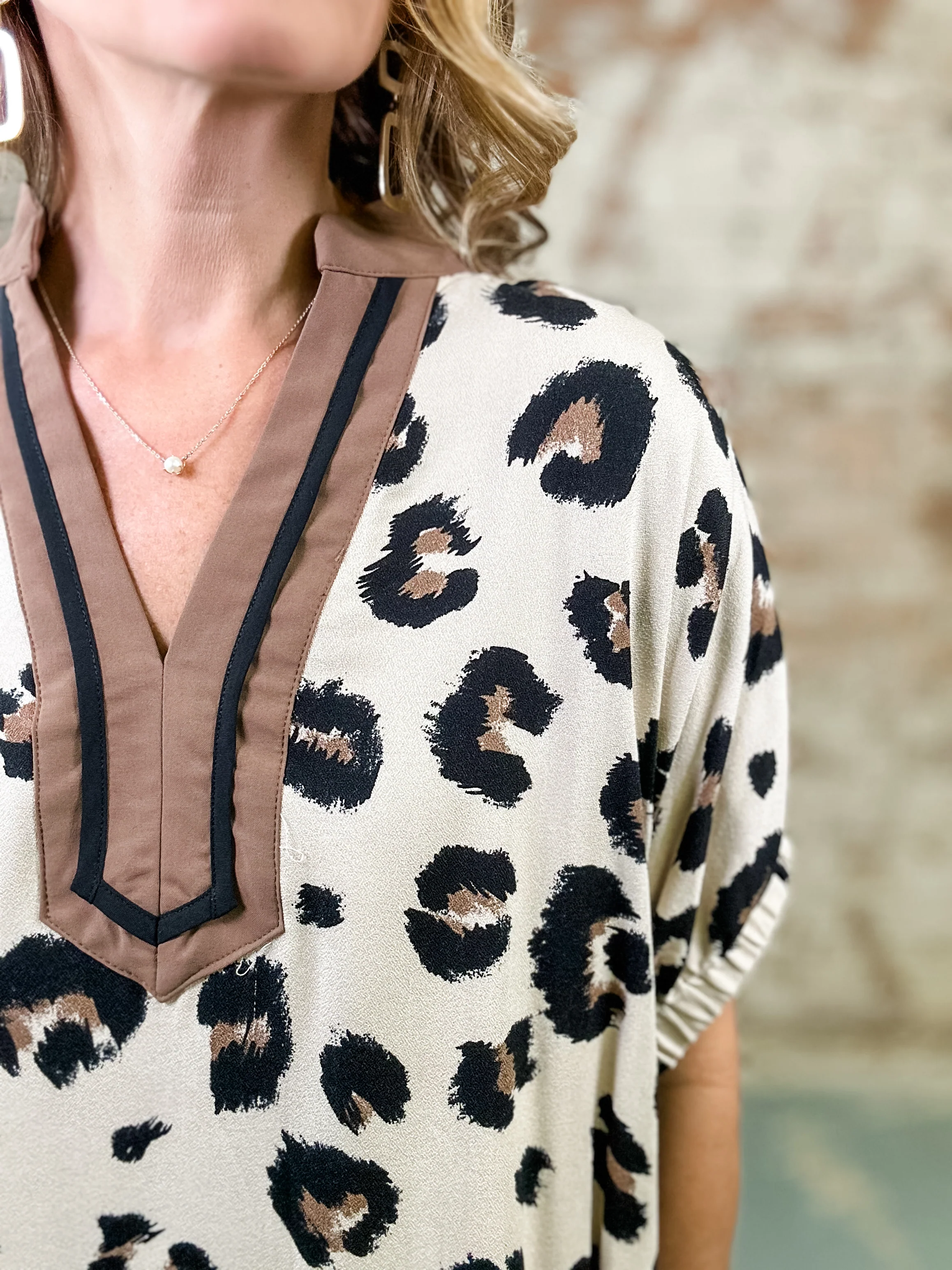 Ara Leopard Print Dress - Image 4