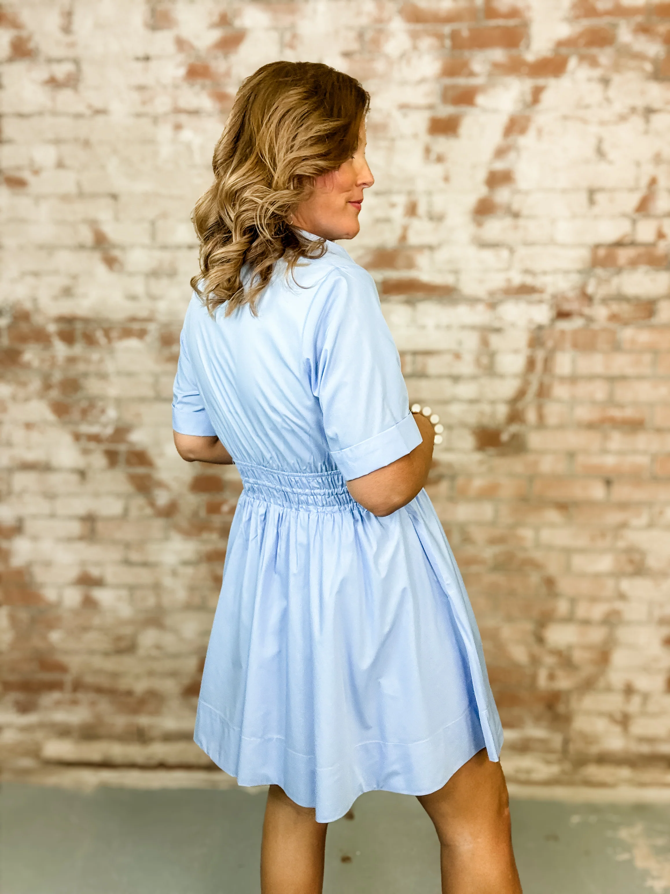 Aubrey Solid Dress - Image 5