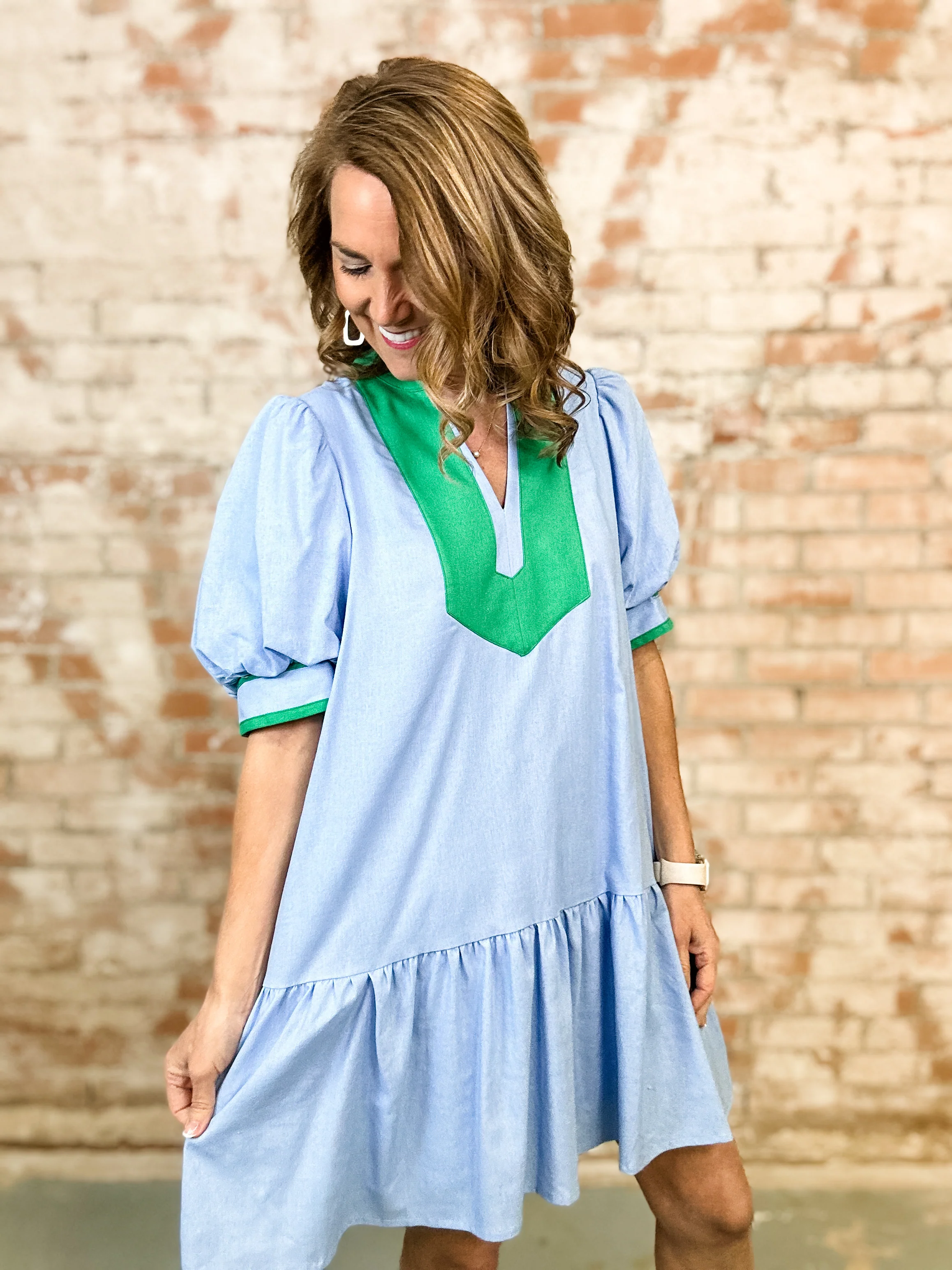 Belinda Colorblock Dress - FINAL SALE - Image 2