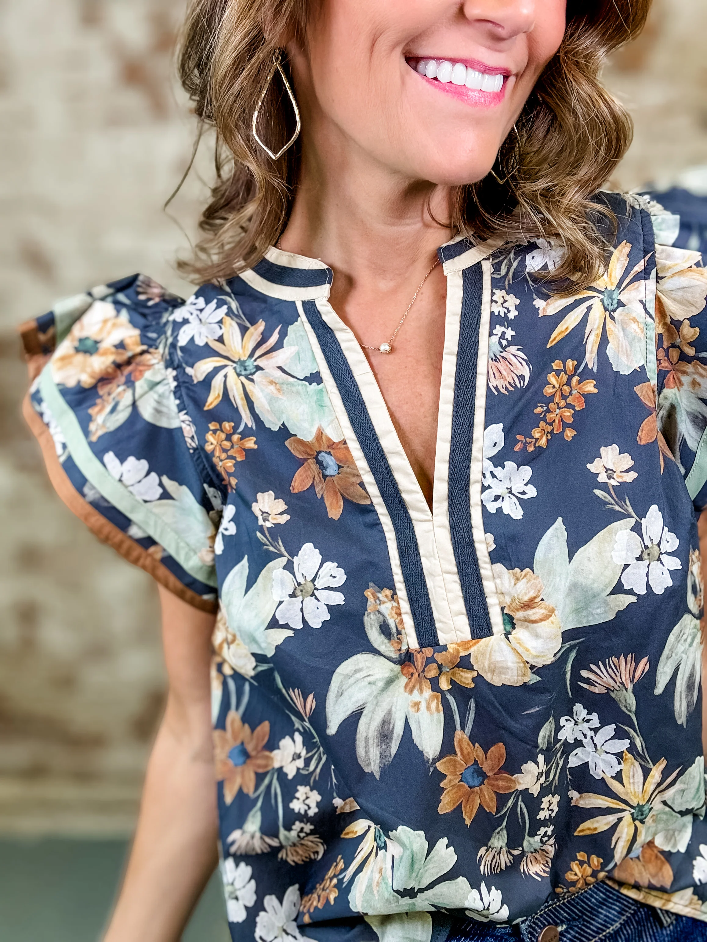 Betsy Floral Top - Image 3