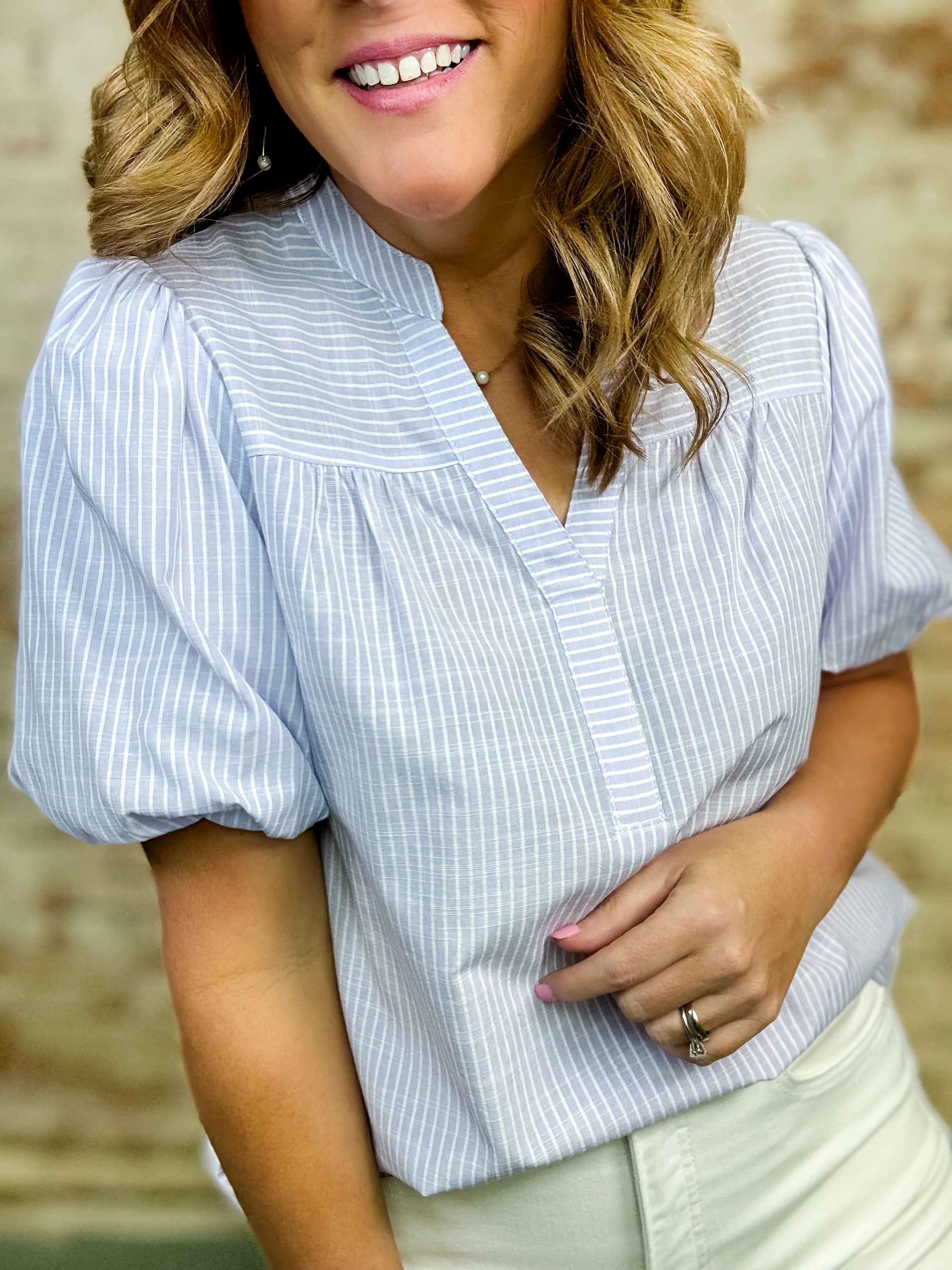 Breanna Stripe Top - Image 5