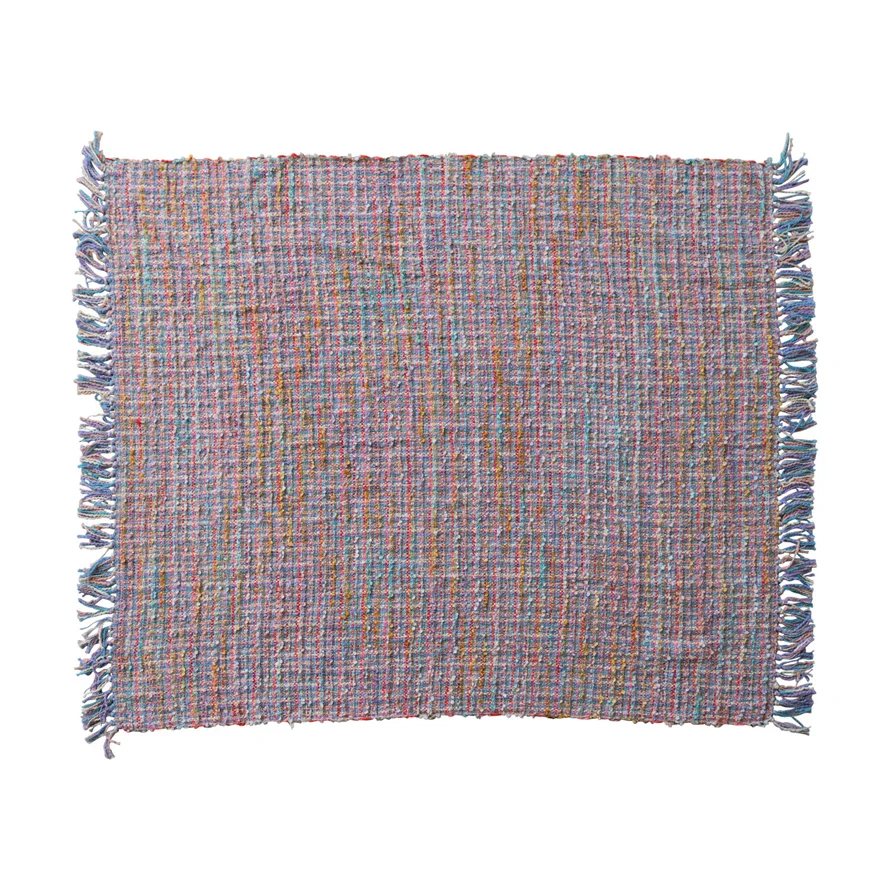 Carousel Throw with Fringe - Image 4