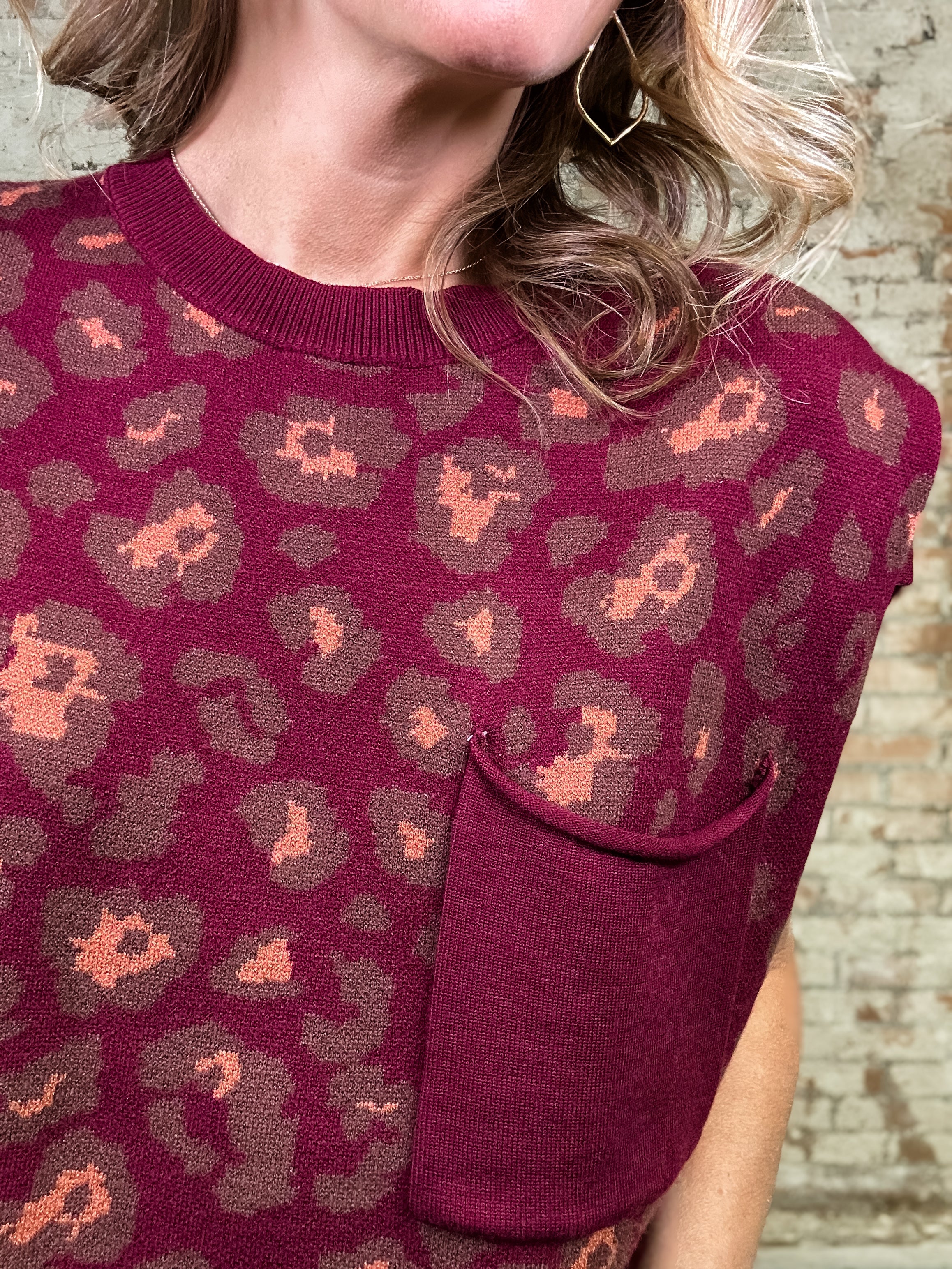 Corinne Animal Print Top - Image 5