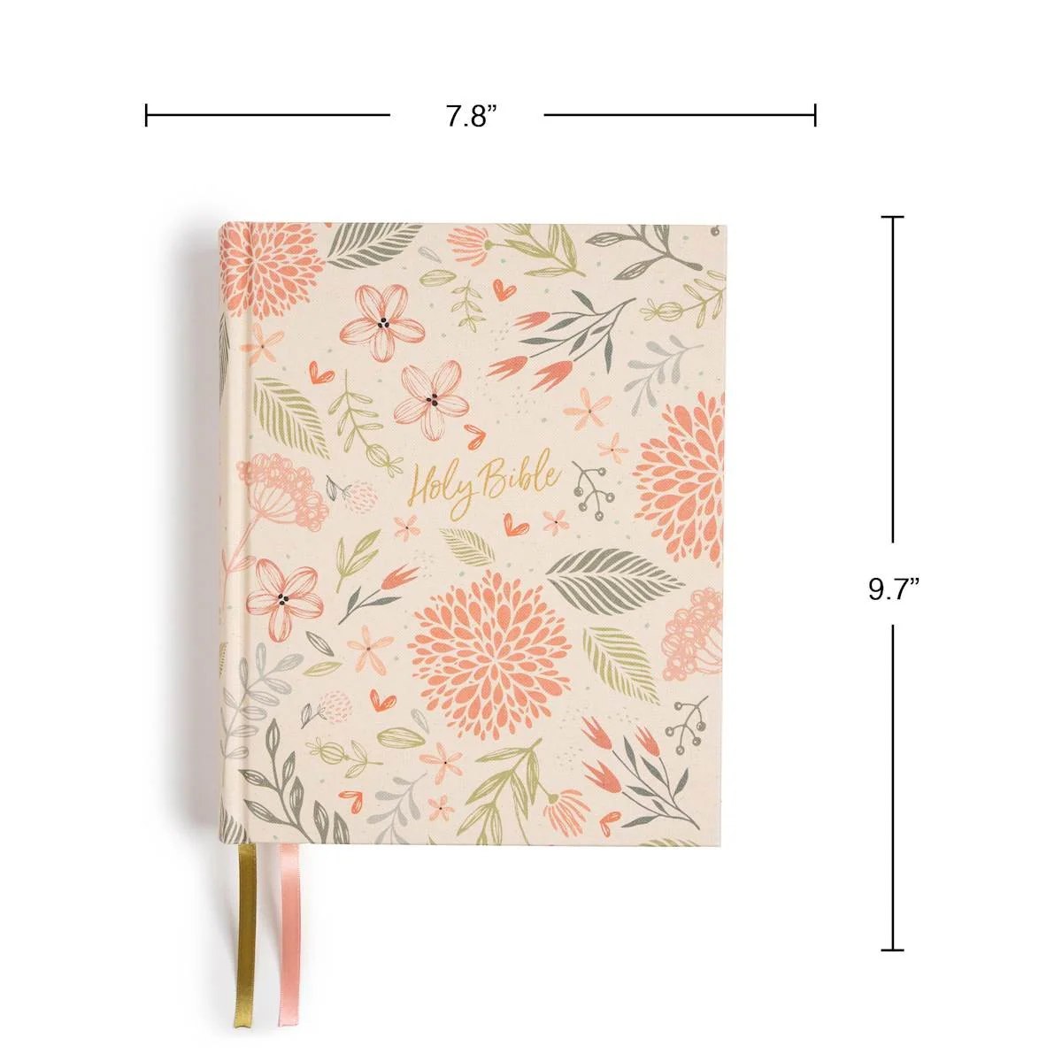 CSB Notetaking Bible | Floral Cloth Overboard - Image 3