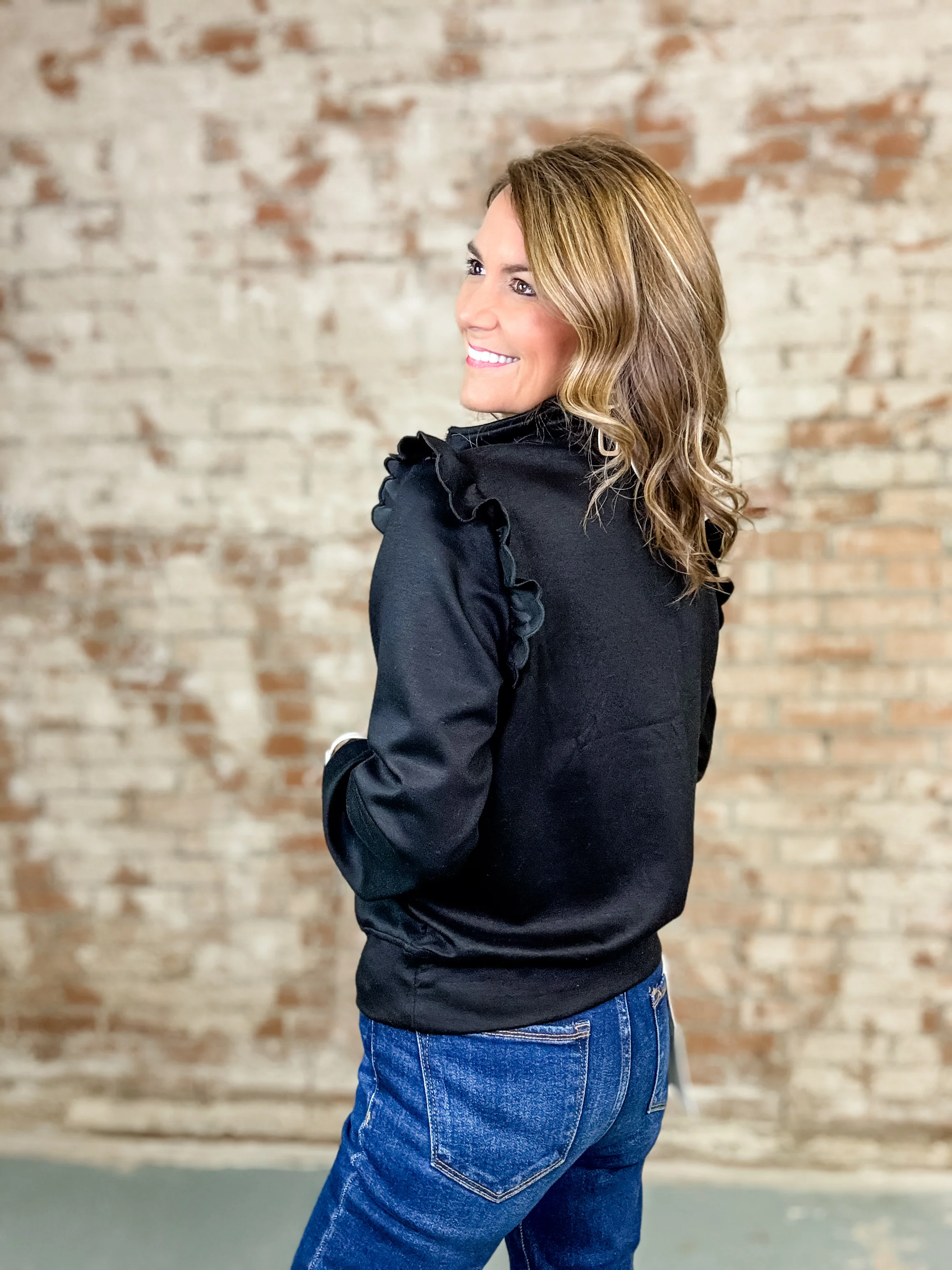 Darinda Luxe Knit Top - Image 5