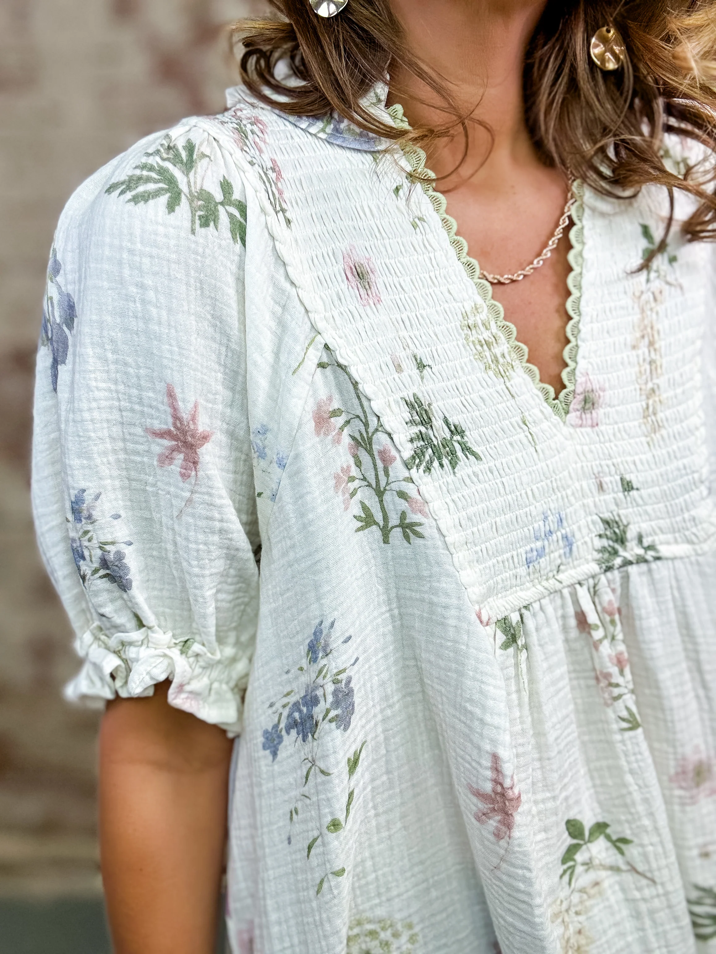 Destinee Floral Top - Image 5