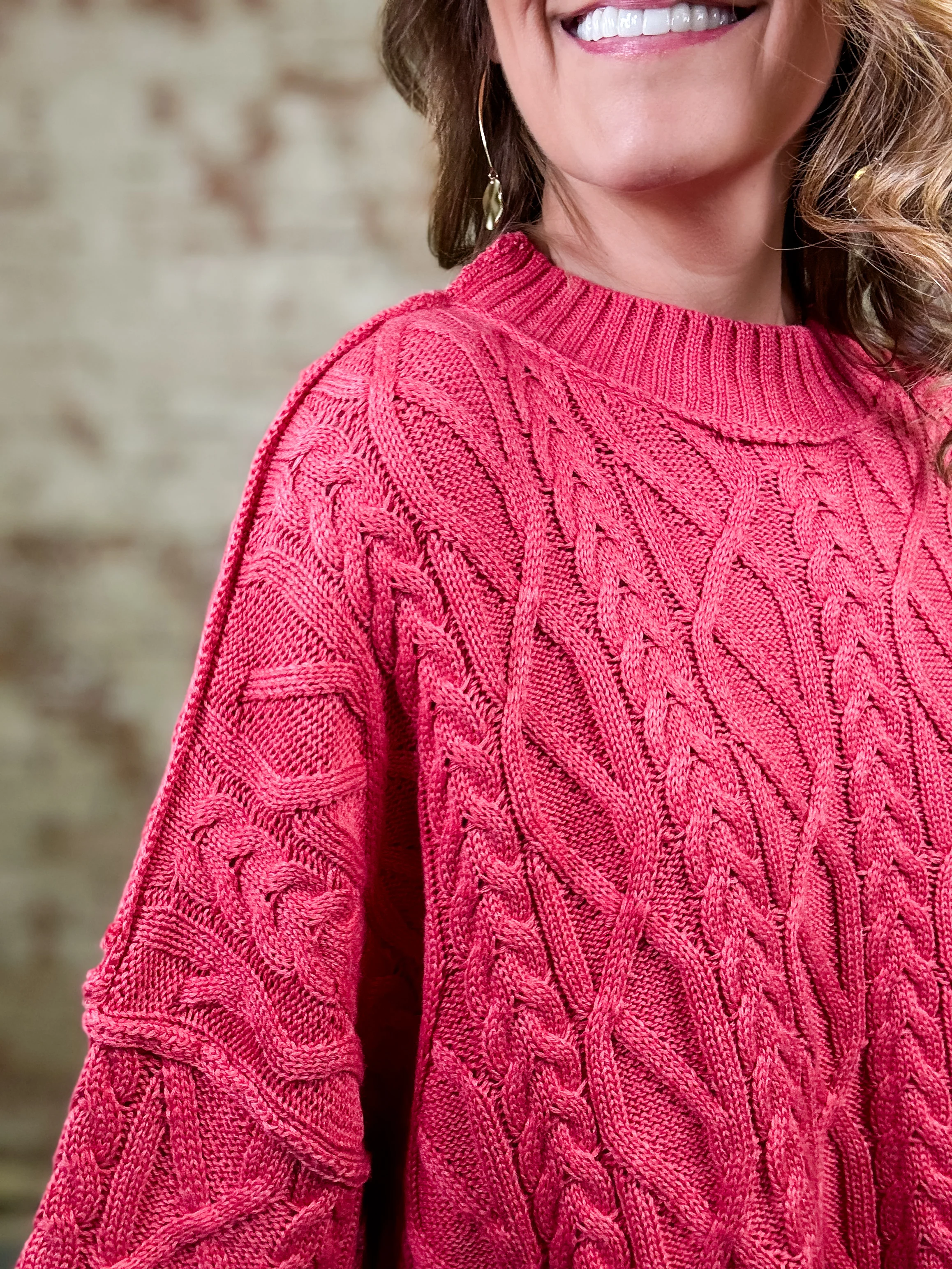 Eli Cable Knit Sweater - Image 5
