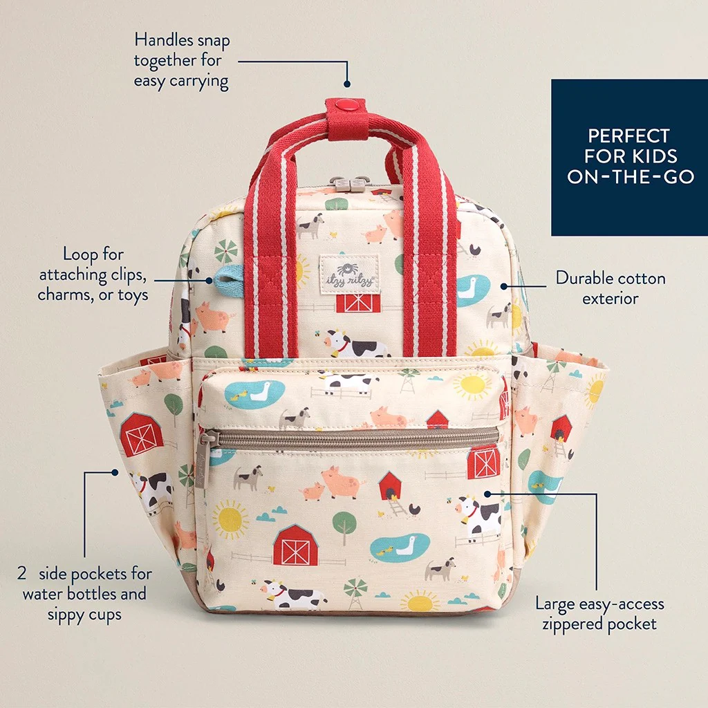 Farm Friends Itzy Bitzy Backpack - Image 5