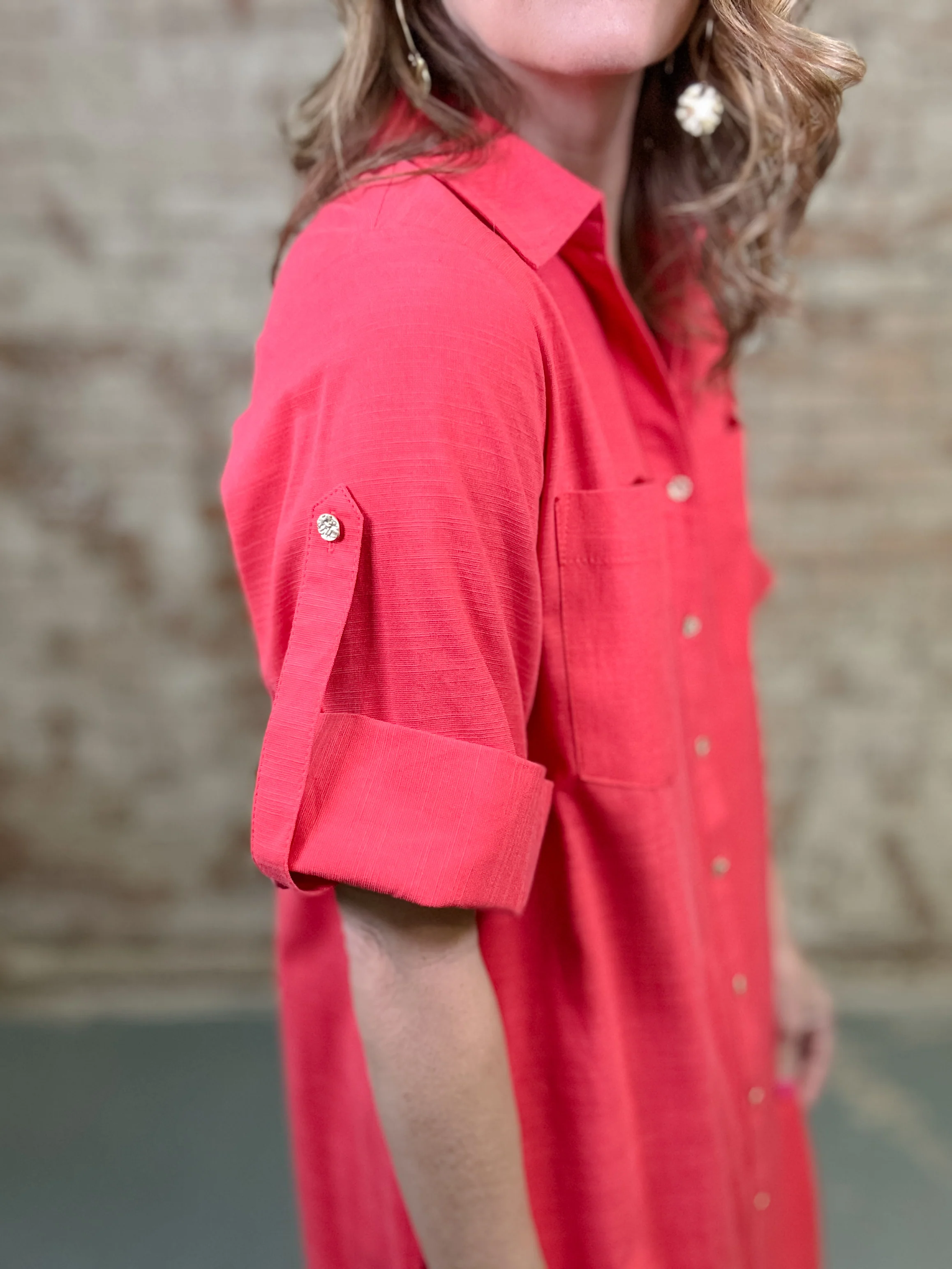 Grace Button Down Dress - Image 2