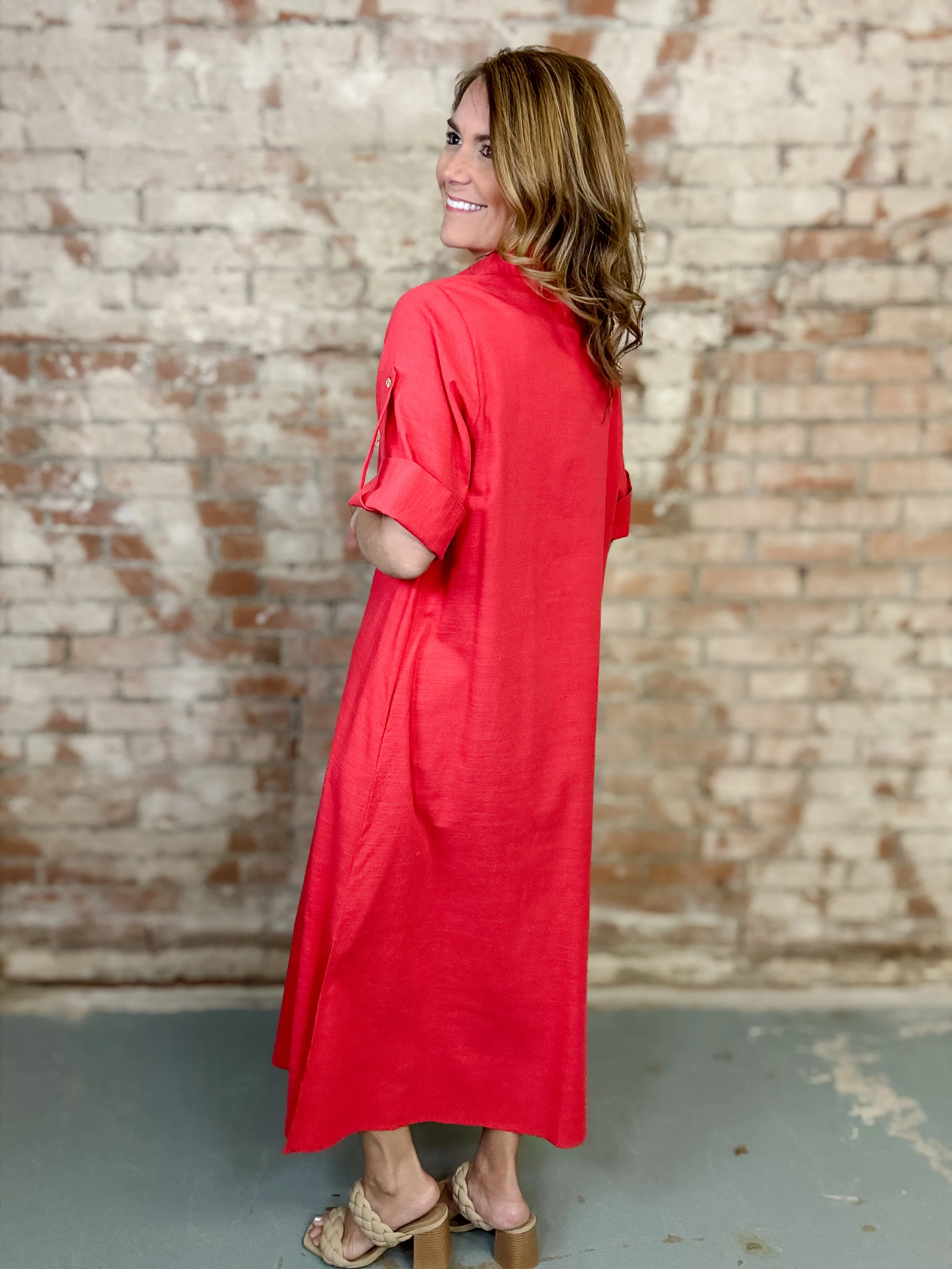 Grace Button Down Dress - Image 4