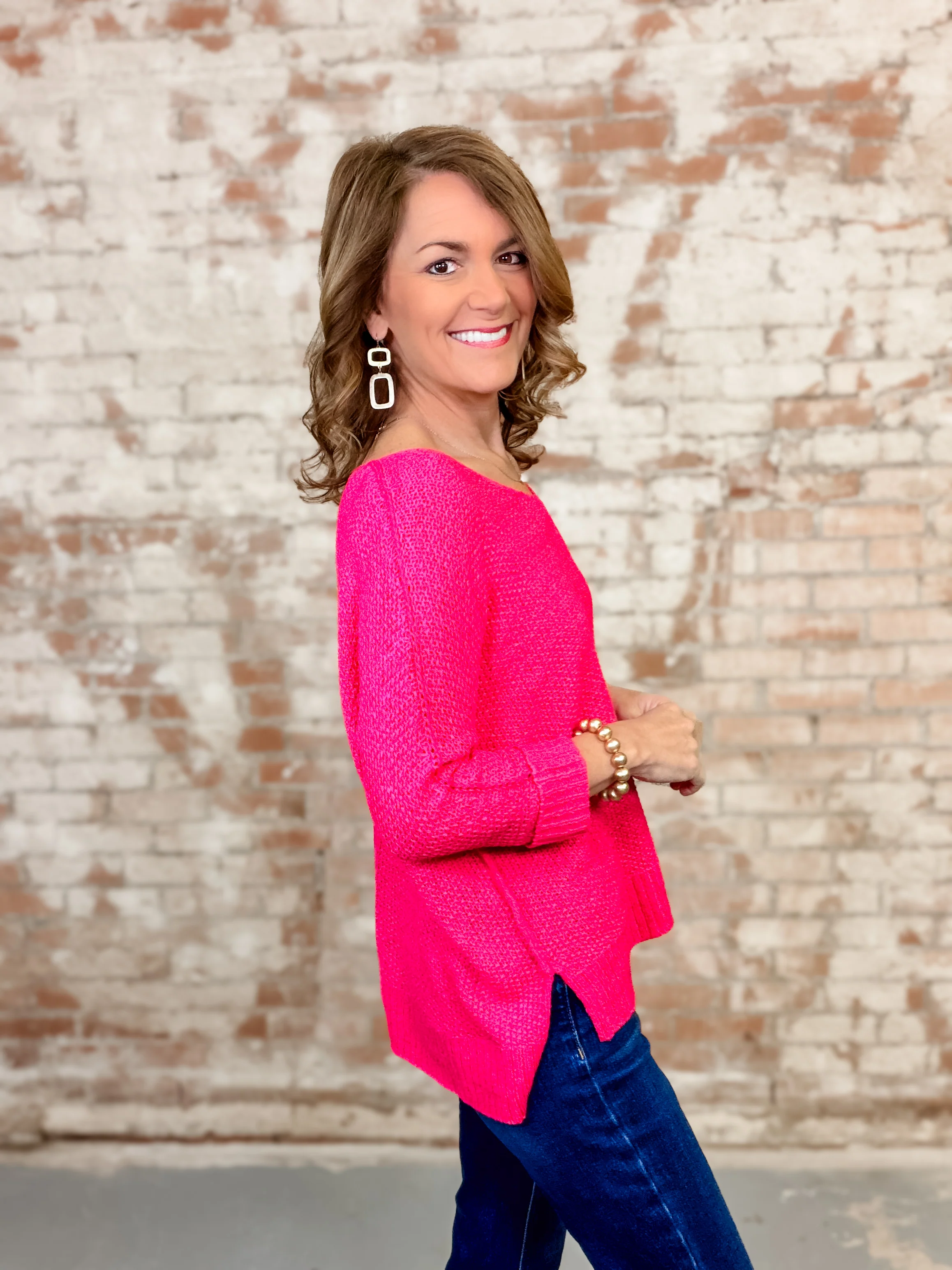 Hannah Pullover Sweater Top - Image 3