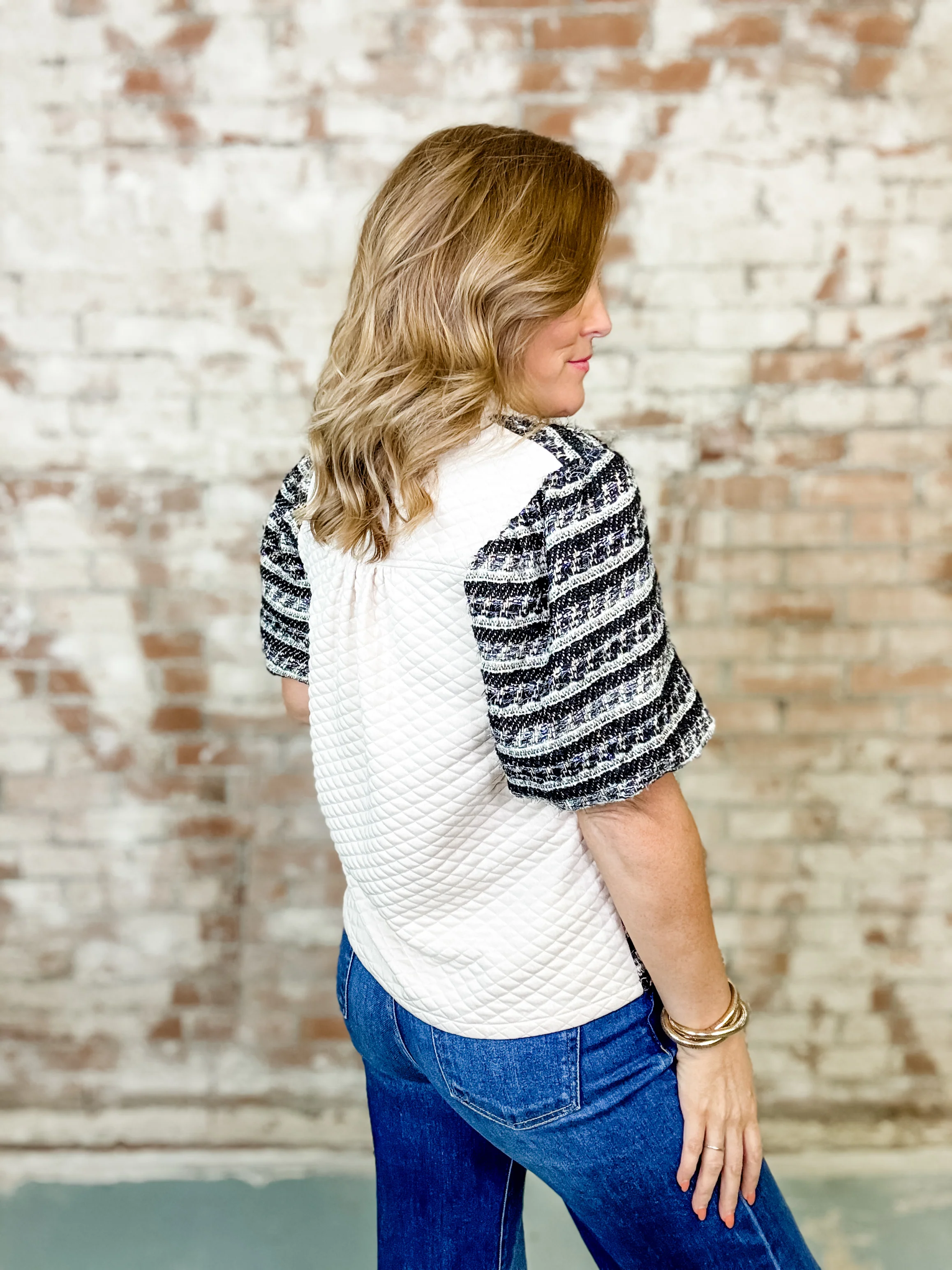 Haze Tweed Top - Image 5