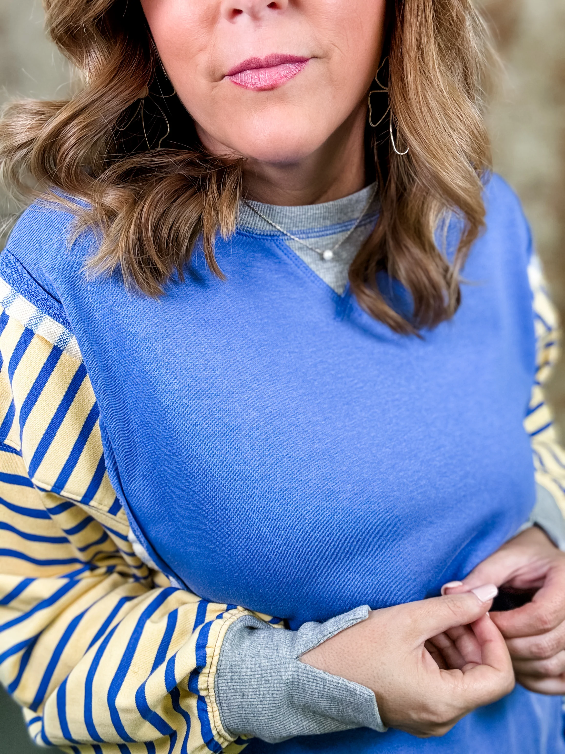 Isis Stripe Knit Top - Image 5