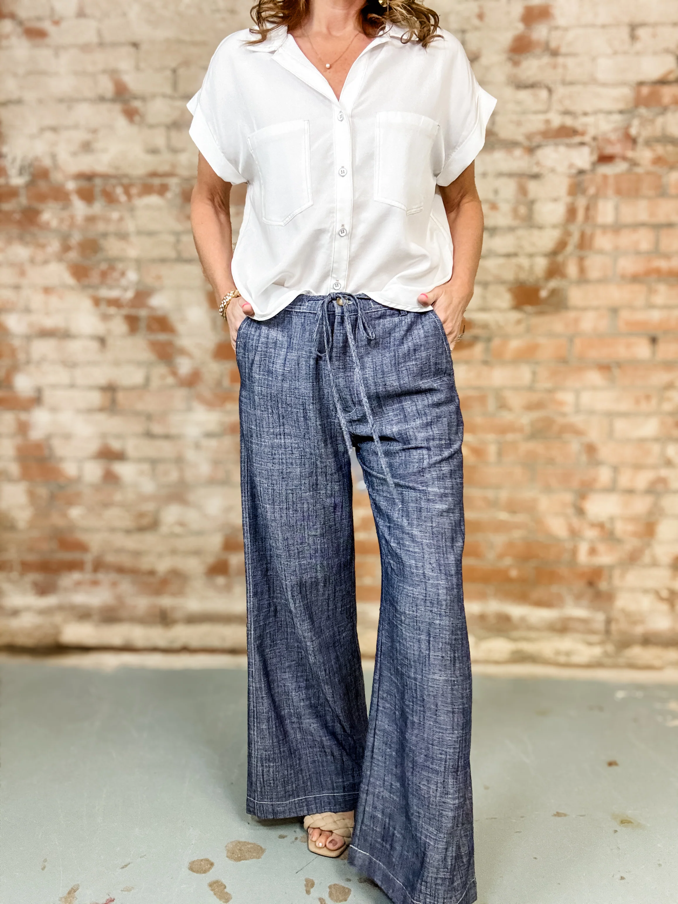 Jessi Wide Leg Pants - Image 6