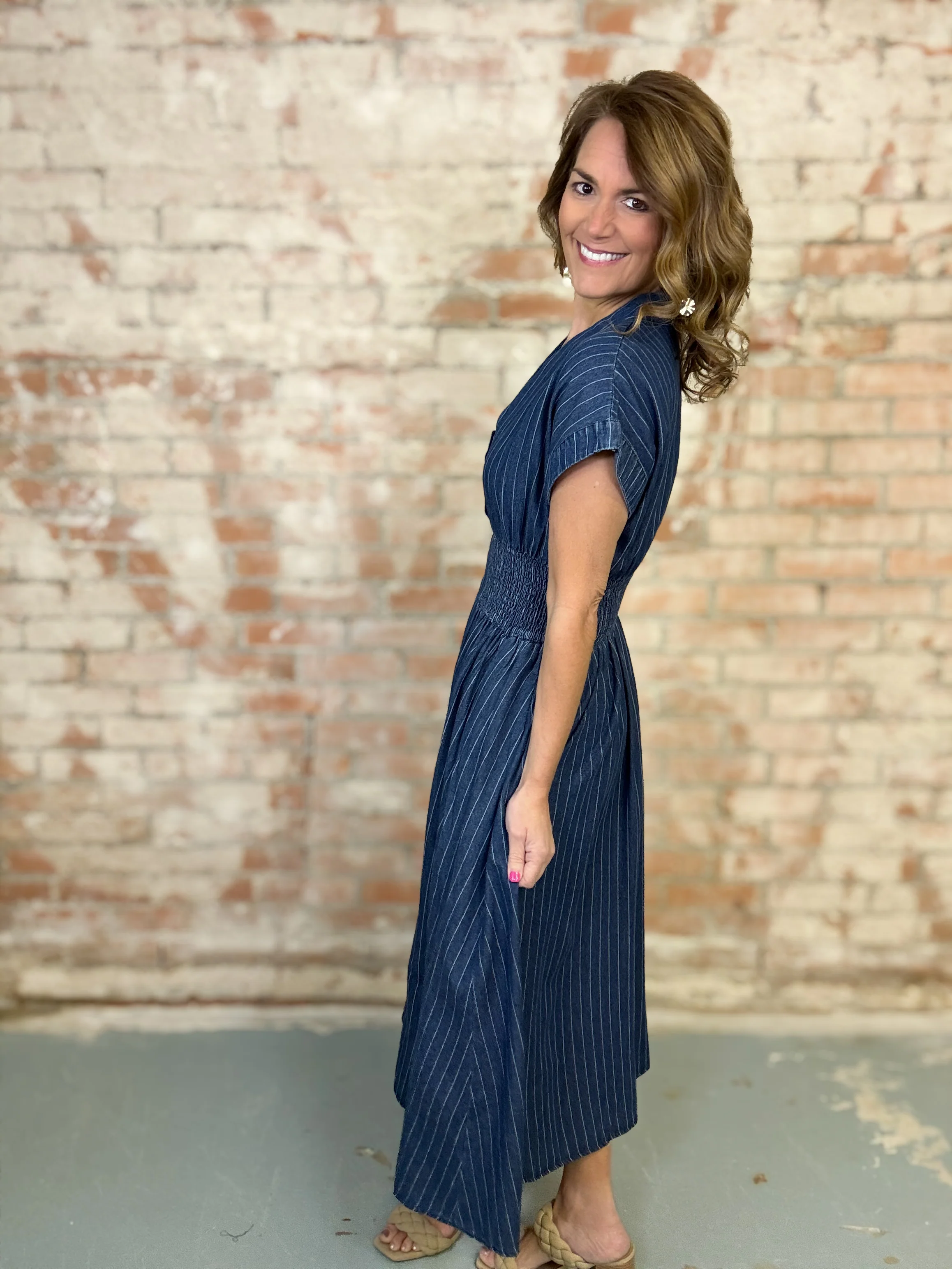 Juliana Smocked Dress - Image 3