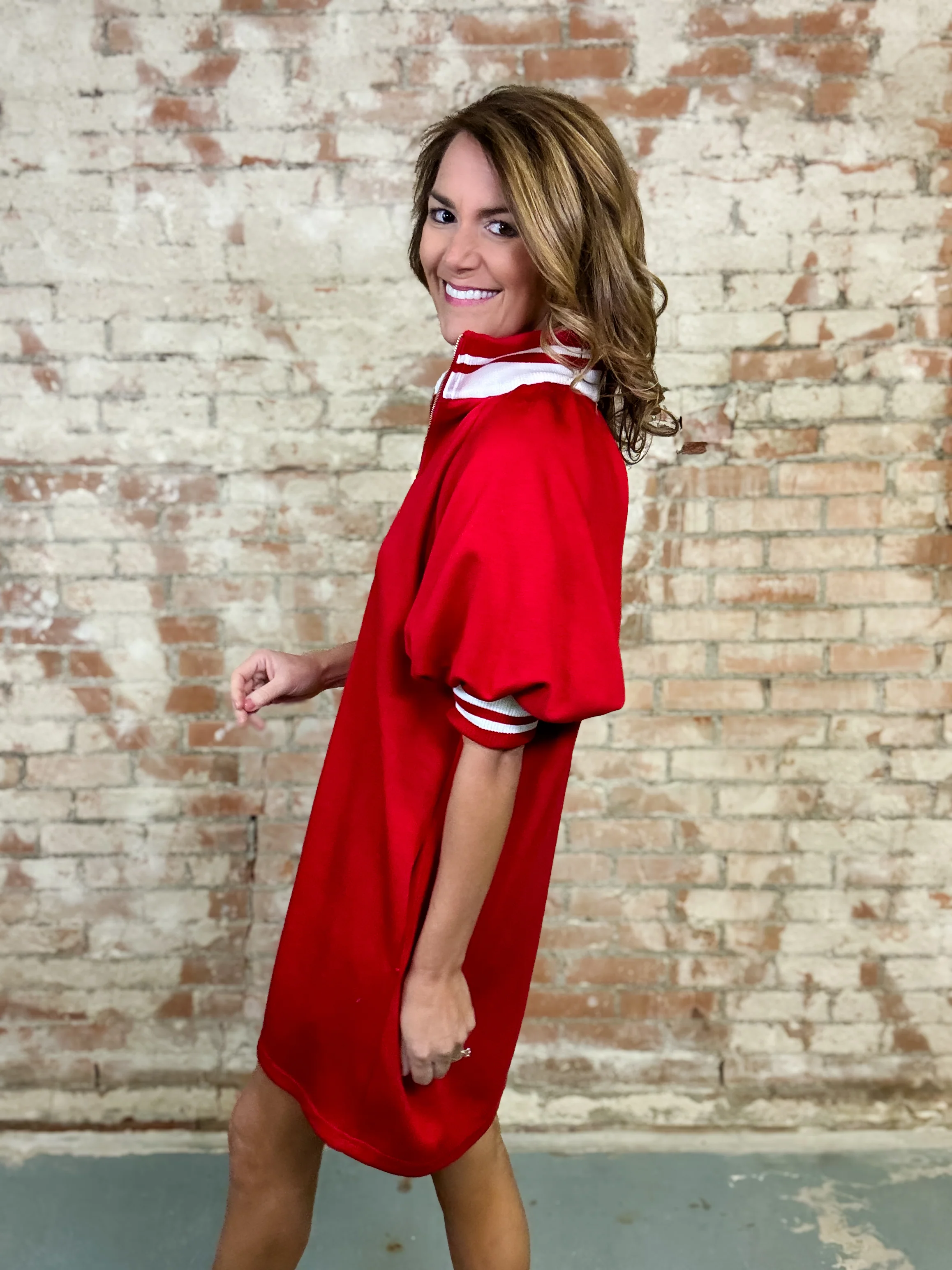 Kollyns Solid Quarter Zip Dress - Image 5