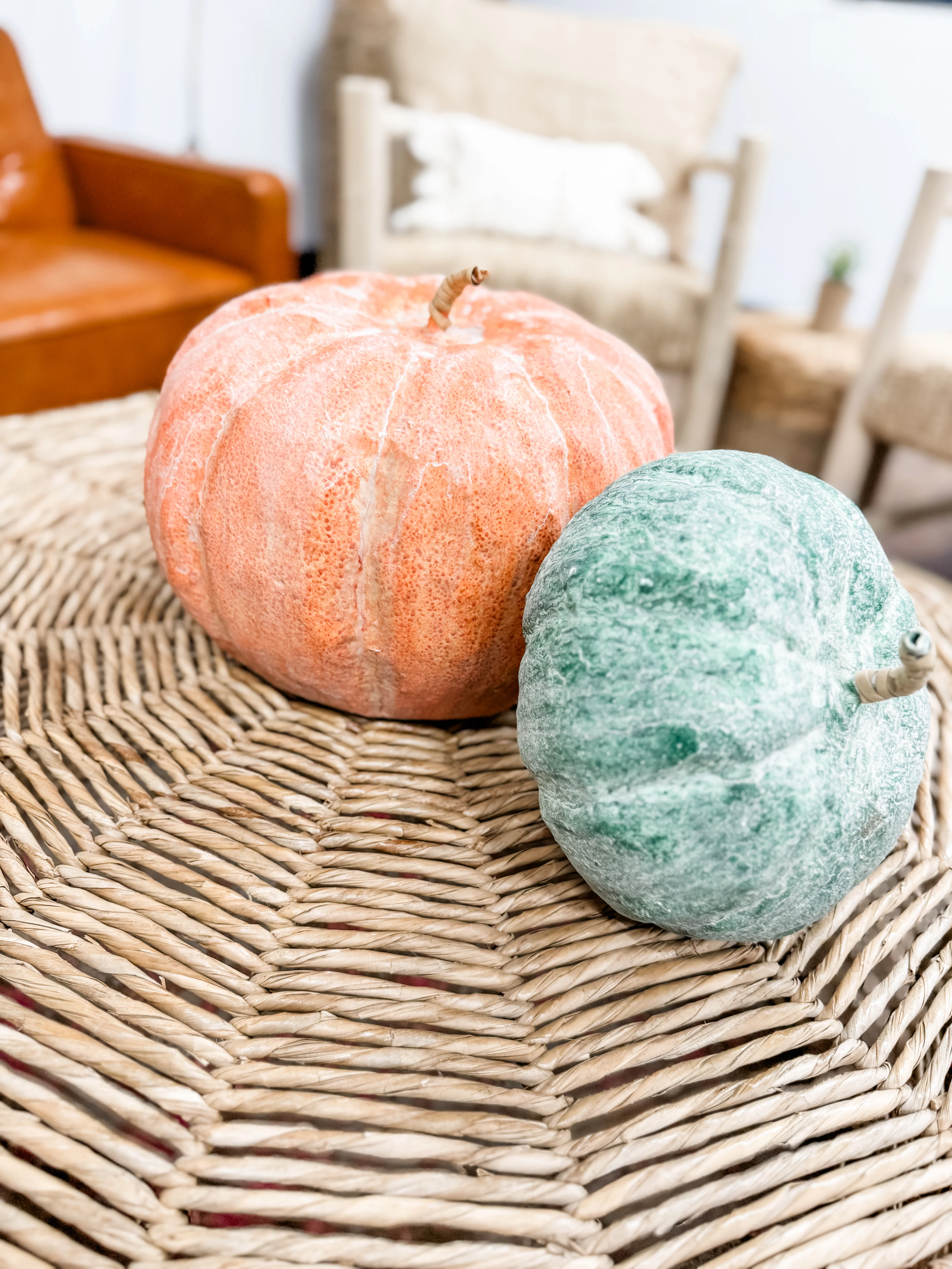 Metal & Paper Mache Pumpkin - FINAL SALE - Image 2
