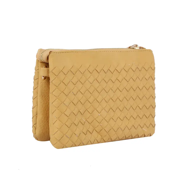 Natalie Woven Crossbody Clutch - Image 10
