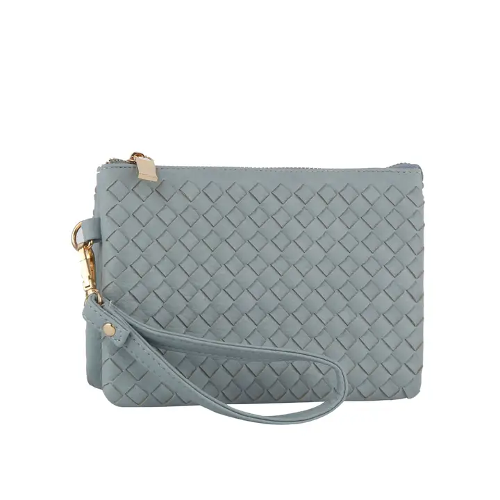 Natalie Woven Crossbody Clutch - Image 3