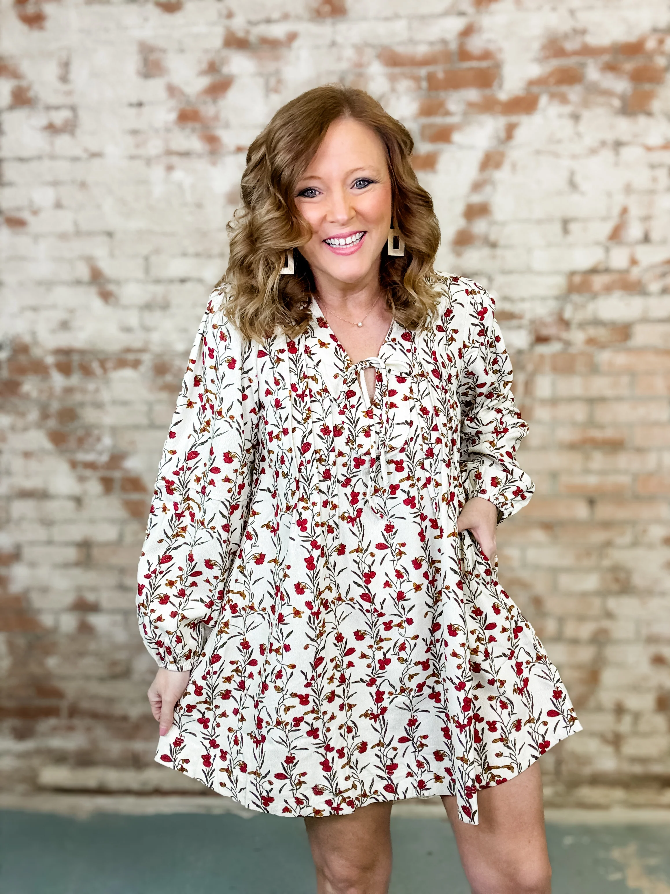 Neesha Corduroy Mini Dress-FINAL SALE - Image 3