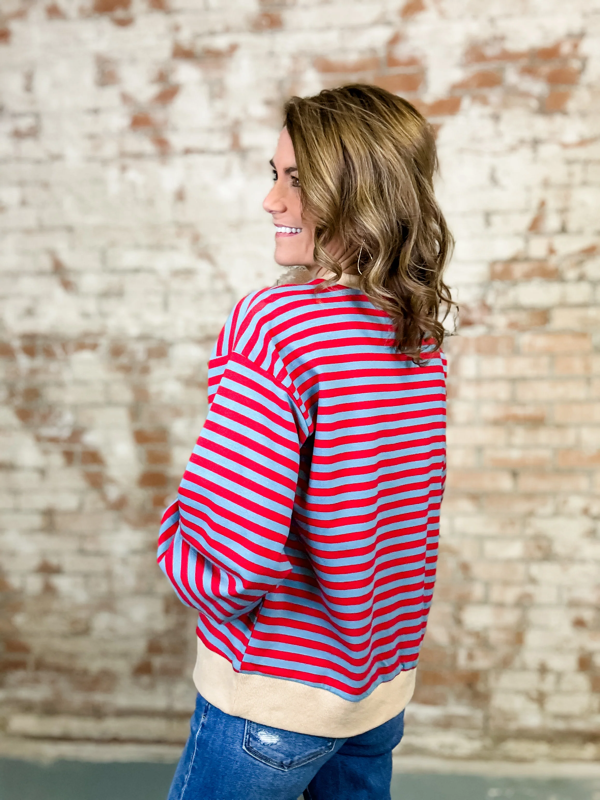 Oscar Stripe Top - Image 4