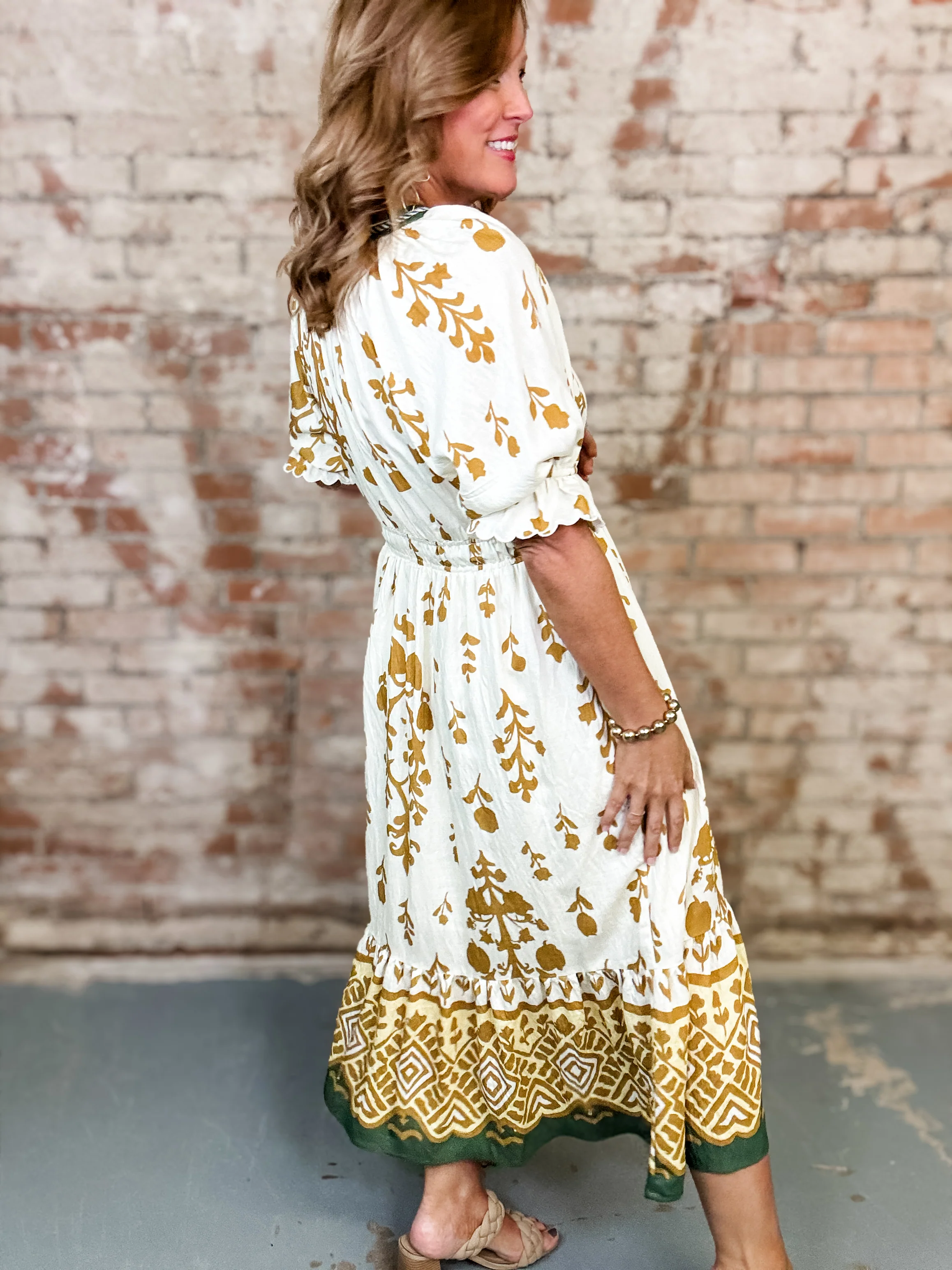 Phoebe Smocked Waist Dress - Image 3