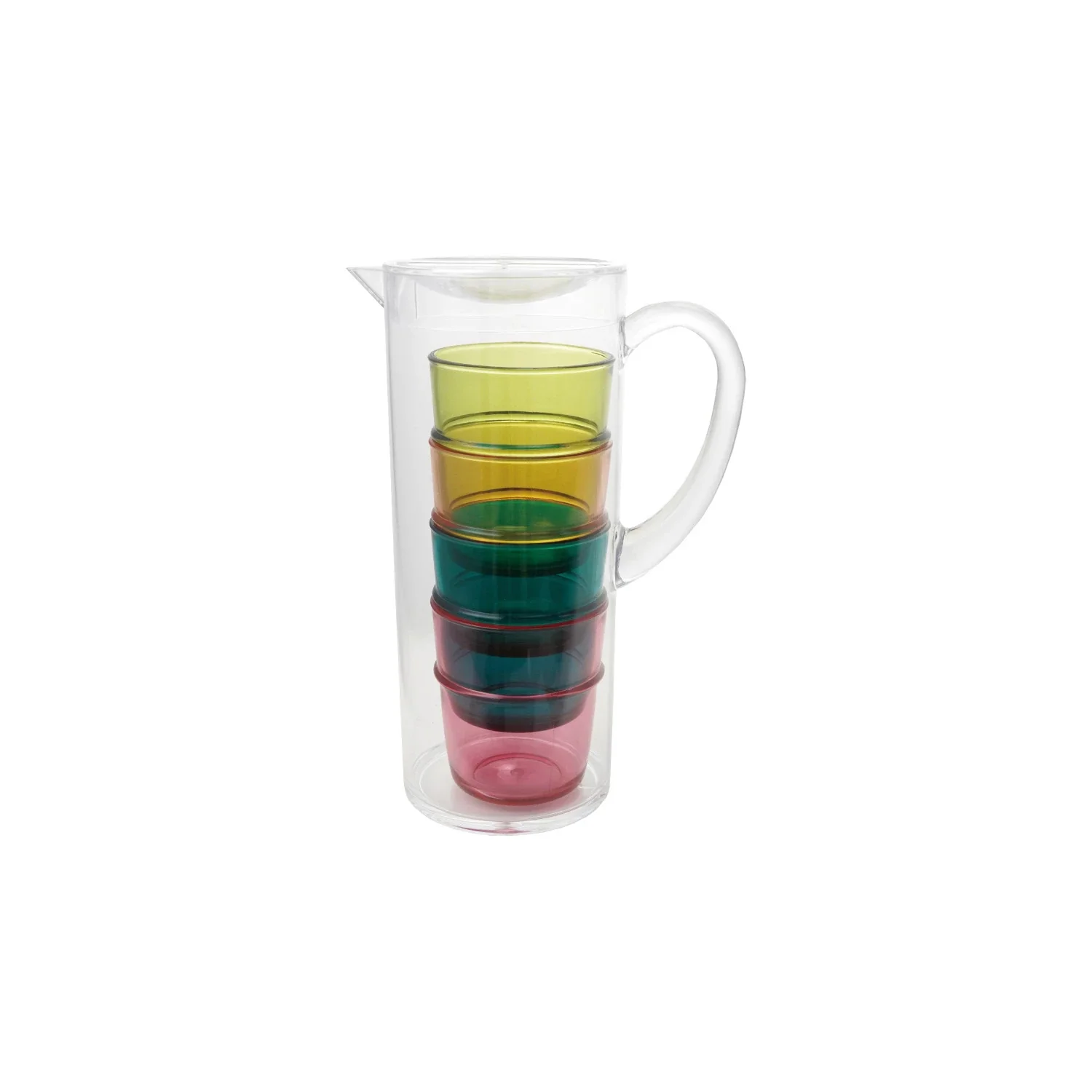 Pitcher + Stackable Glasses Set - Image 3
