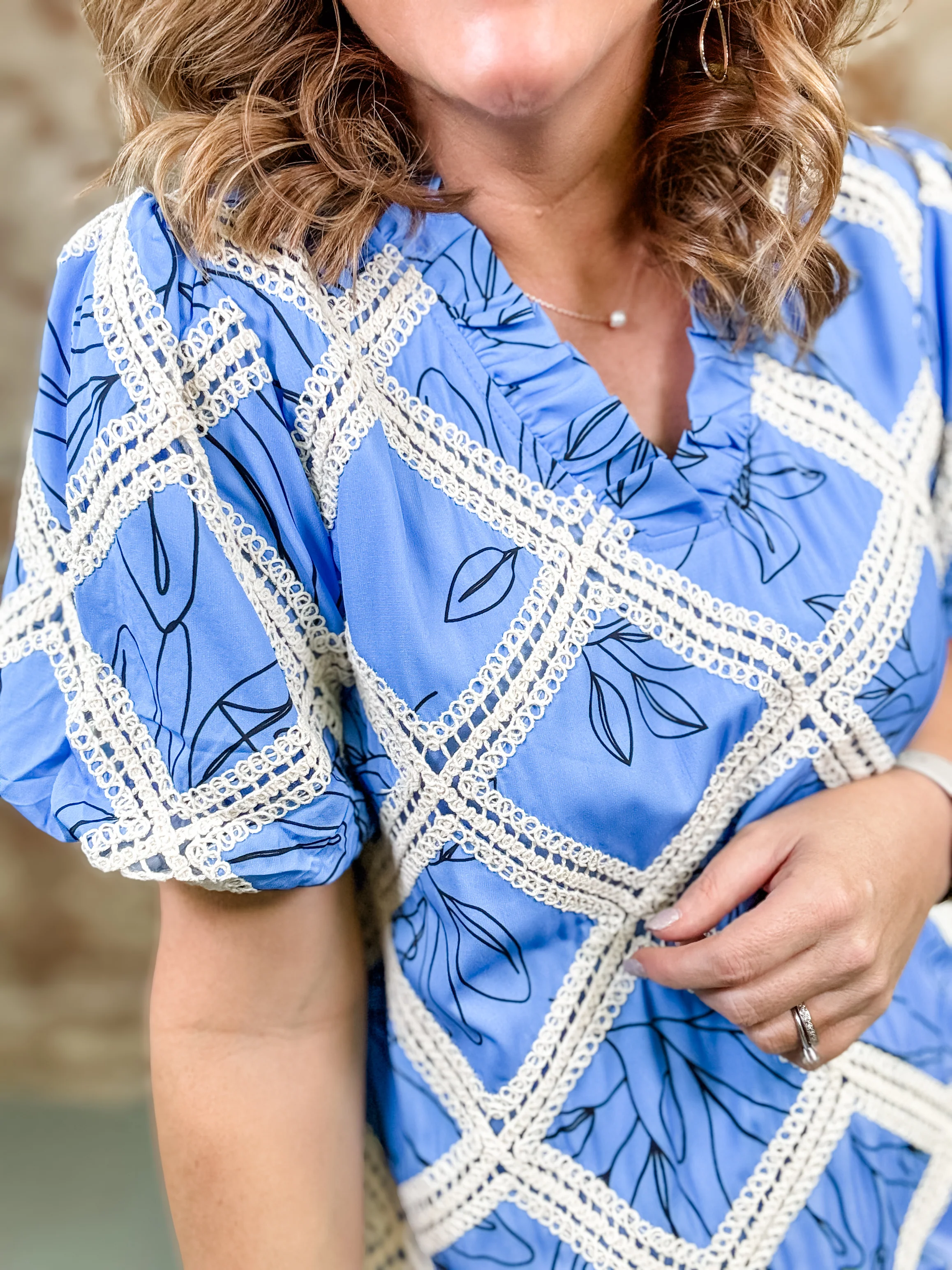 Samson Embroidered Lace Dress - Image 2