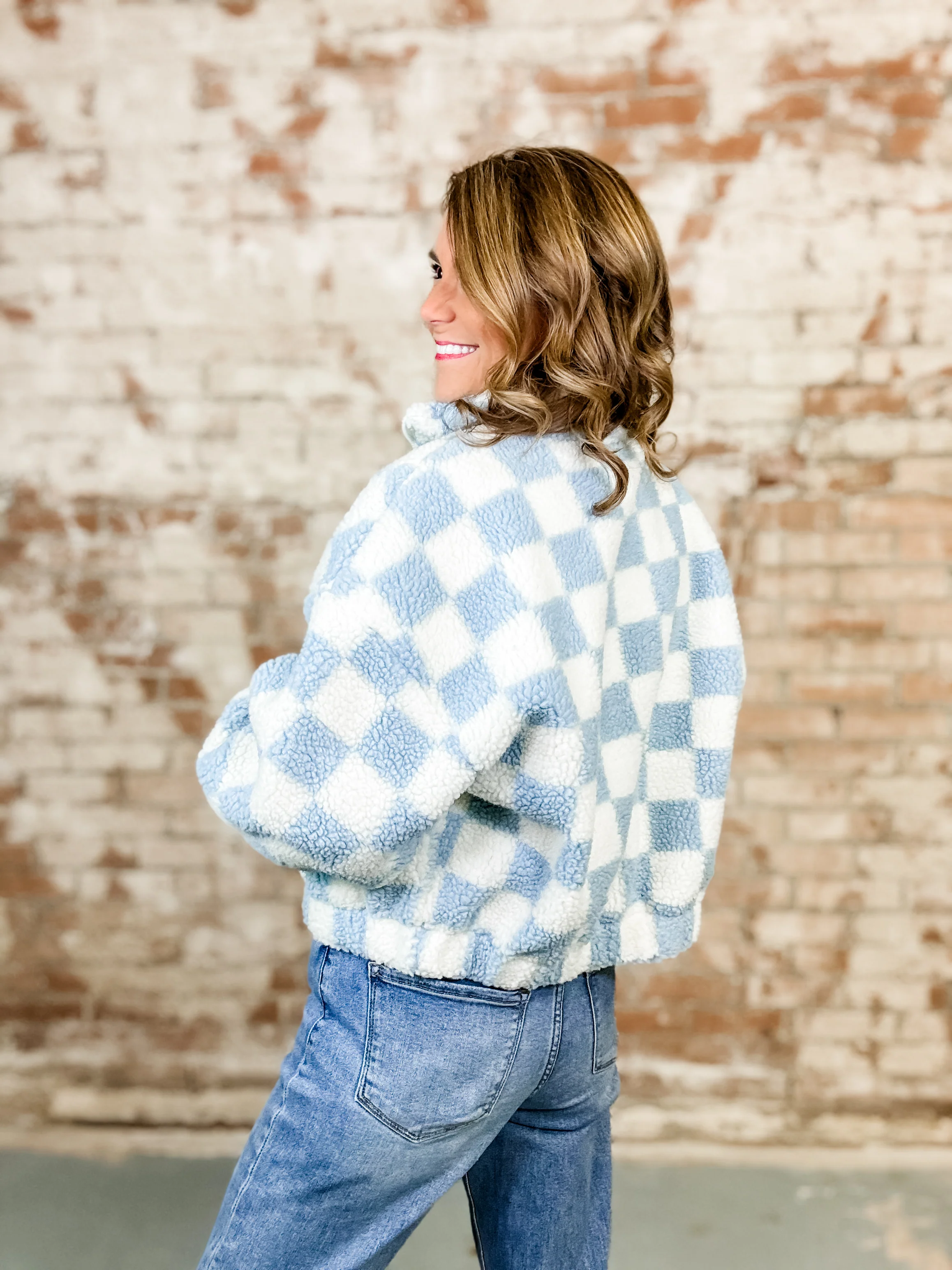 Shandra Checker Jacket - Image 4
