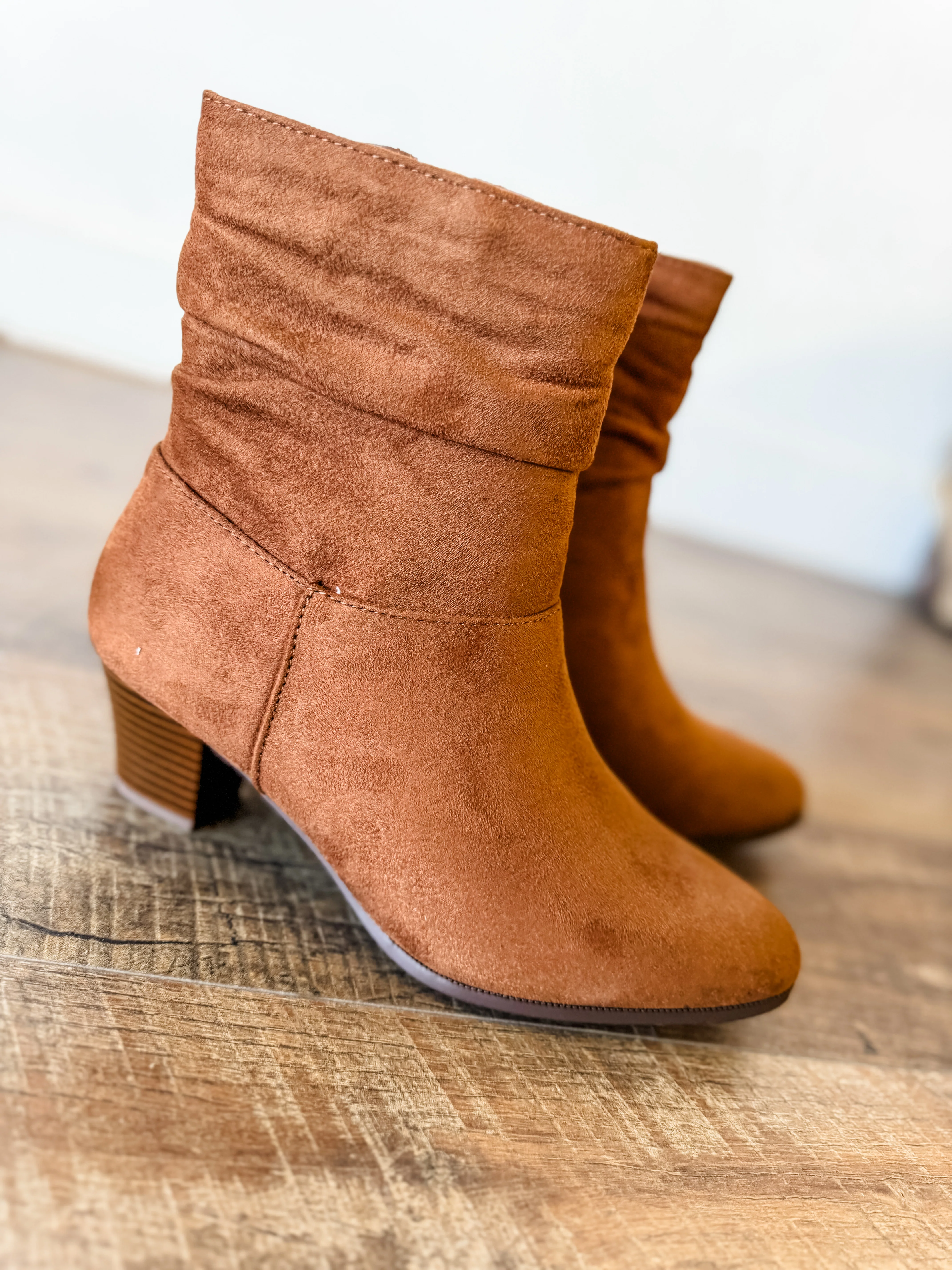 Slouchy Ankle Bootie | Wide Fit-FINAL SALE - Image 4