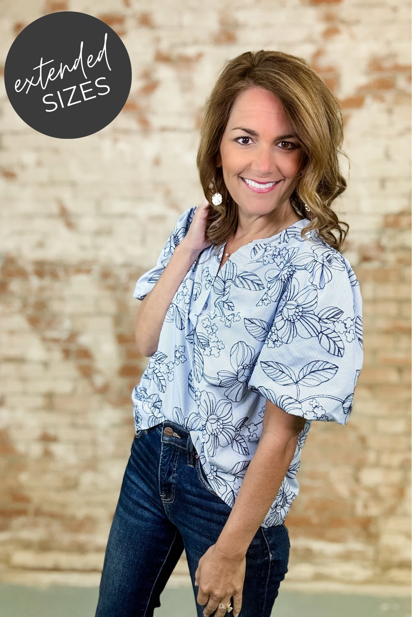 Sophia Floral Print Top