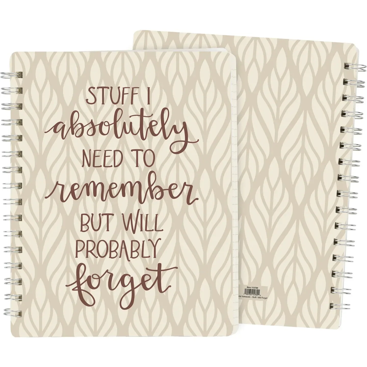 Stuff I Need to Remember Wirebound Notebook - Image 2