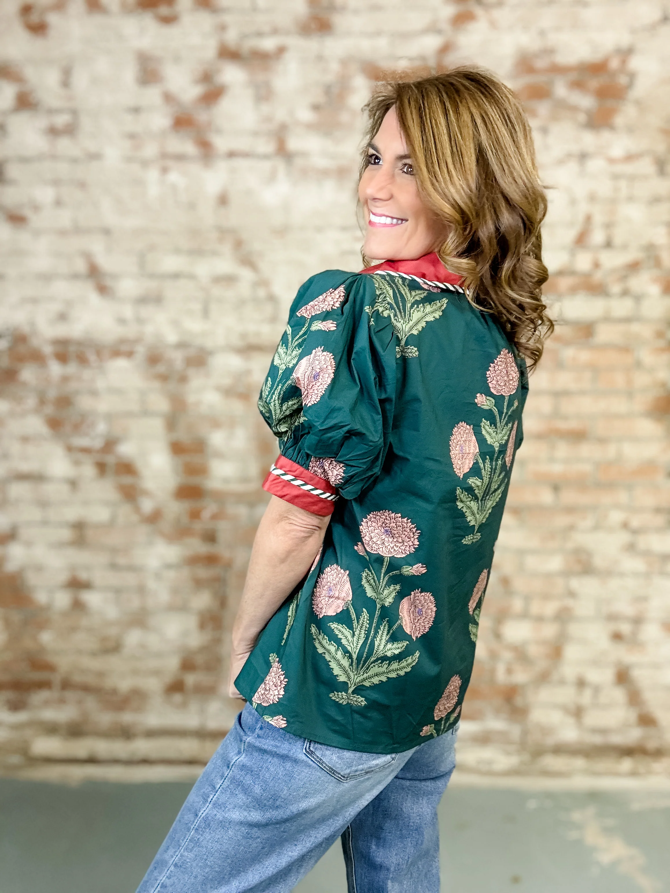 Syeda Floral Top - Image 5