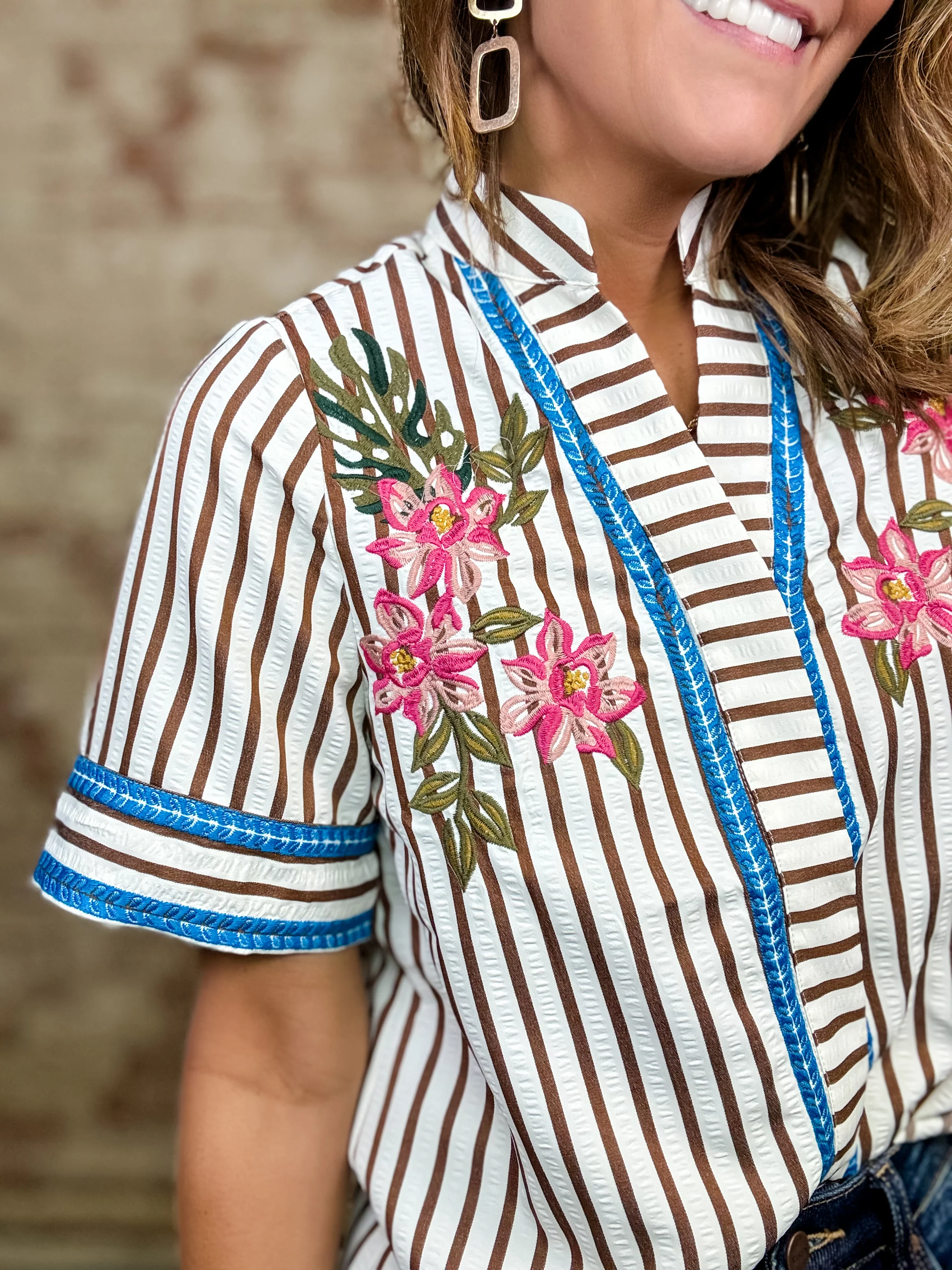 THML Elias Embroidered Top - Image 4