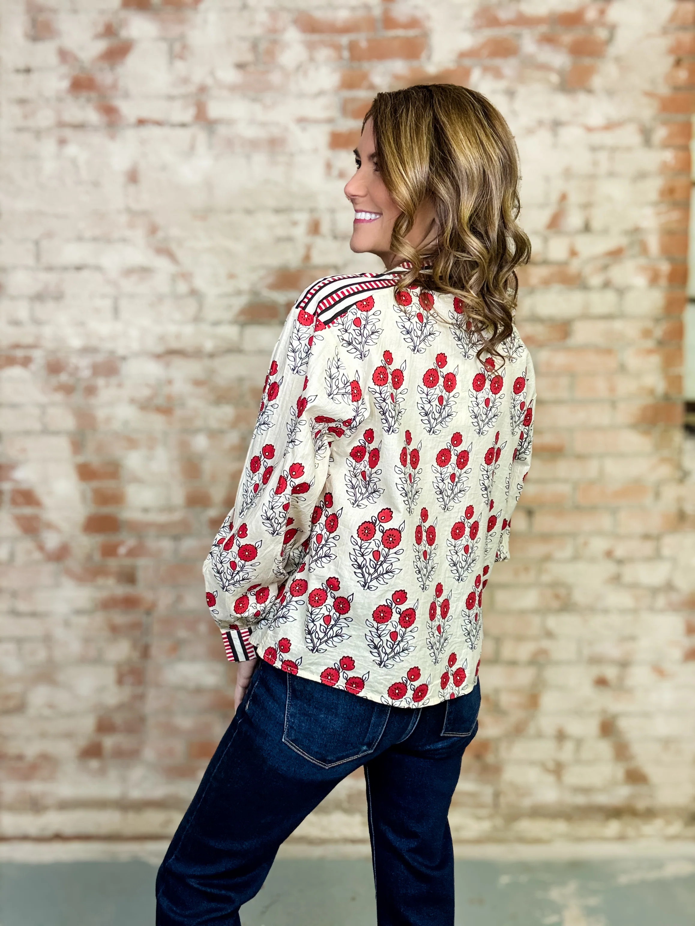 THML Jordyn Floral Top - Image 6