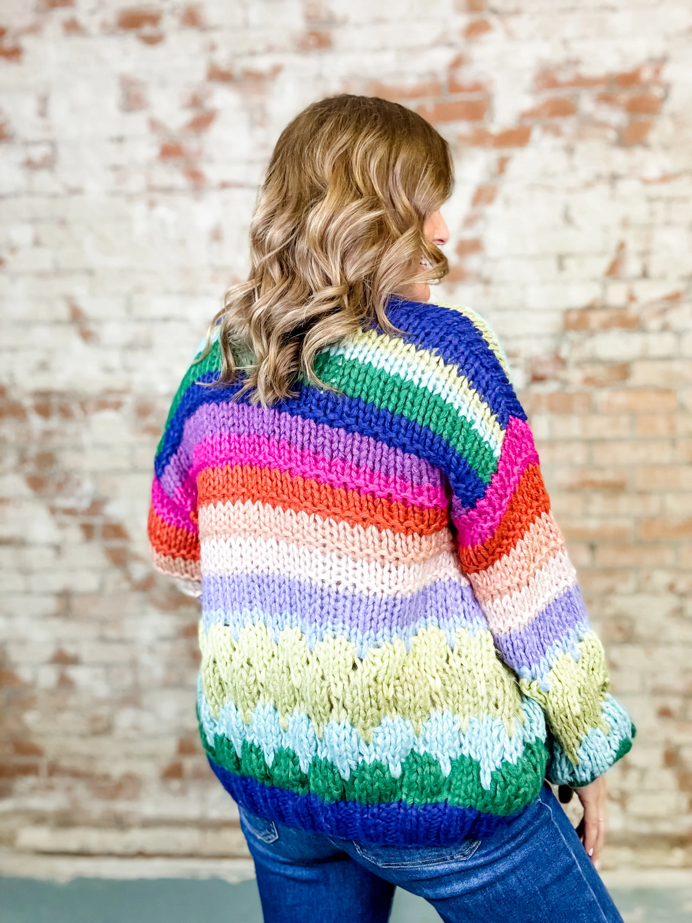 Tierny Colorful Cardigan - Image 5