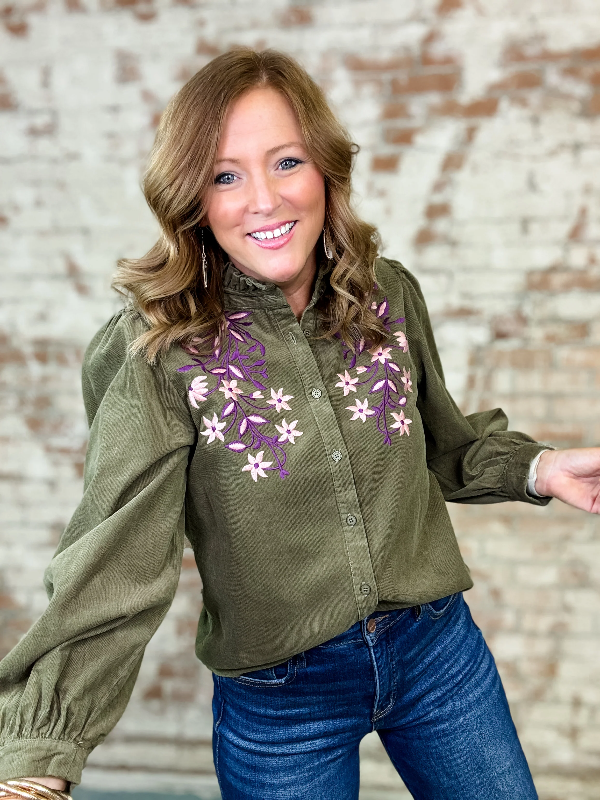 Trace Puff Sleeve Top - Image 3