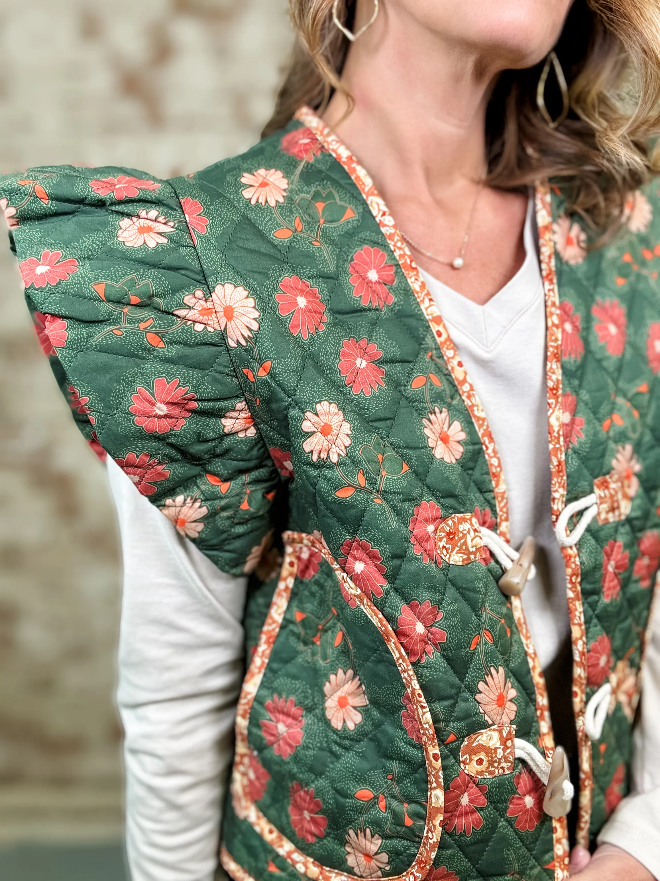 Urban Floral Vest - FINAL SALE - Image 6