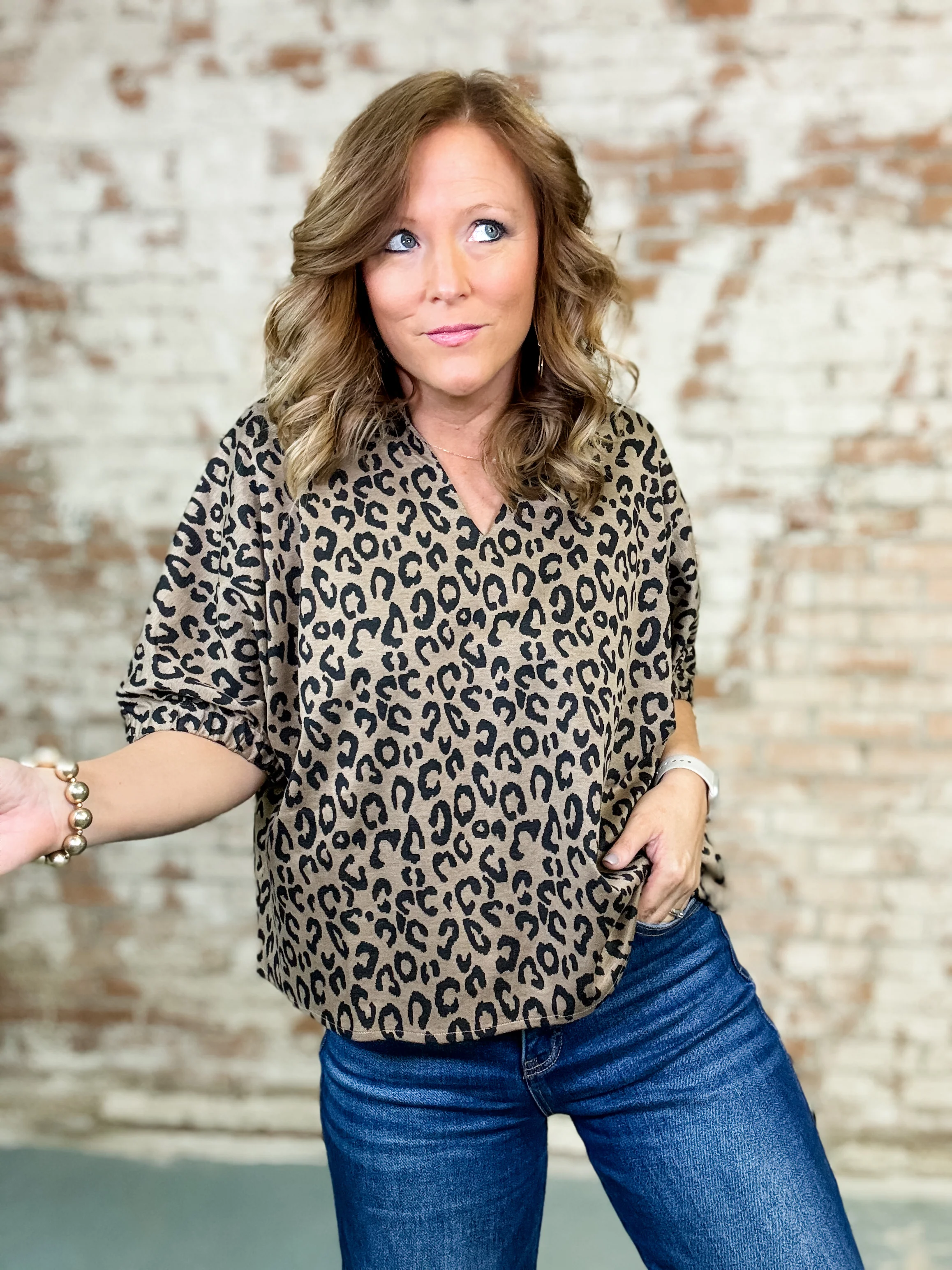Wade Leopard Top - Image 2