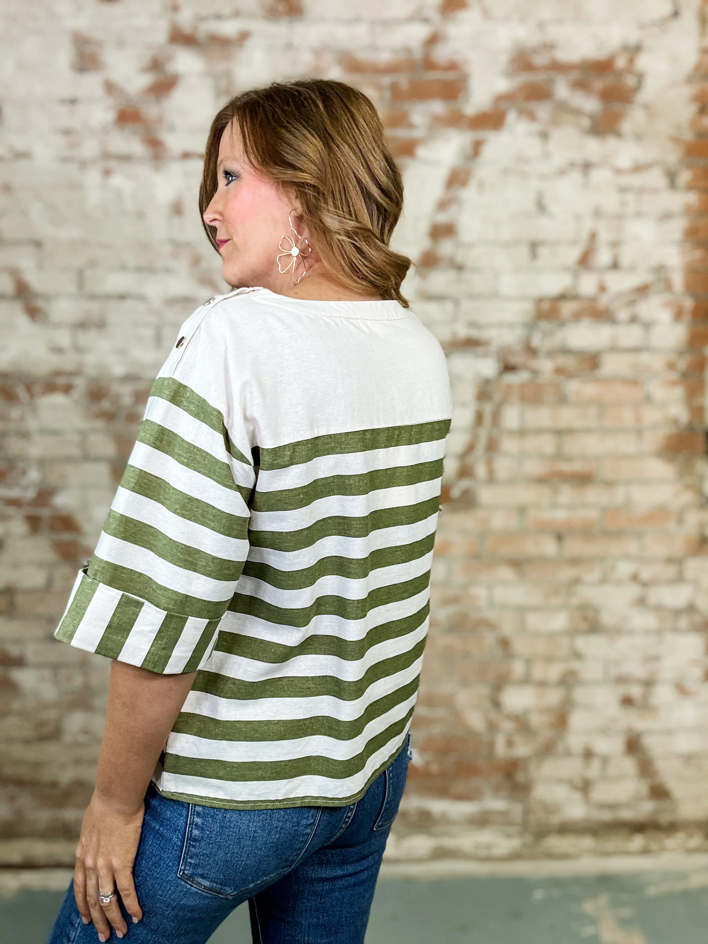 Zoe Striped Top - Image 7